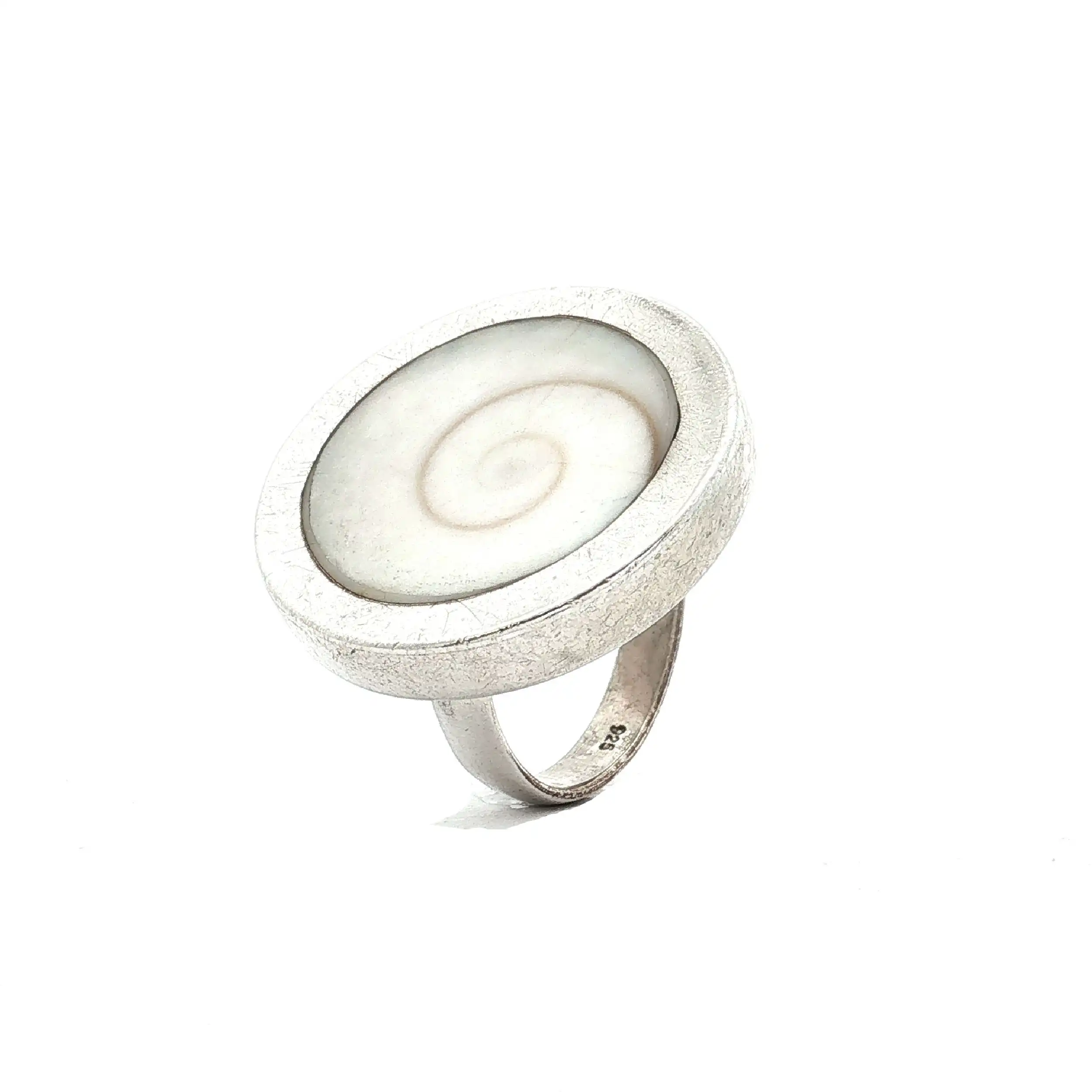 Ring Silber mit Shiva-Auge-Muschel