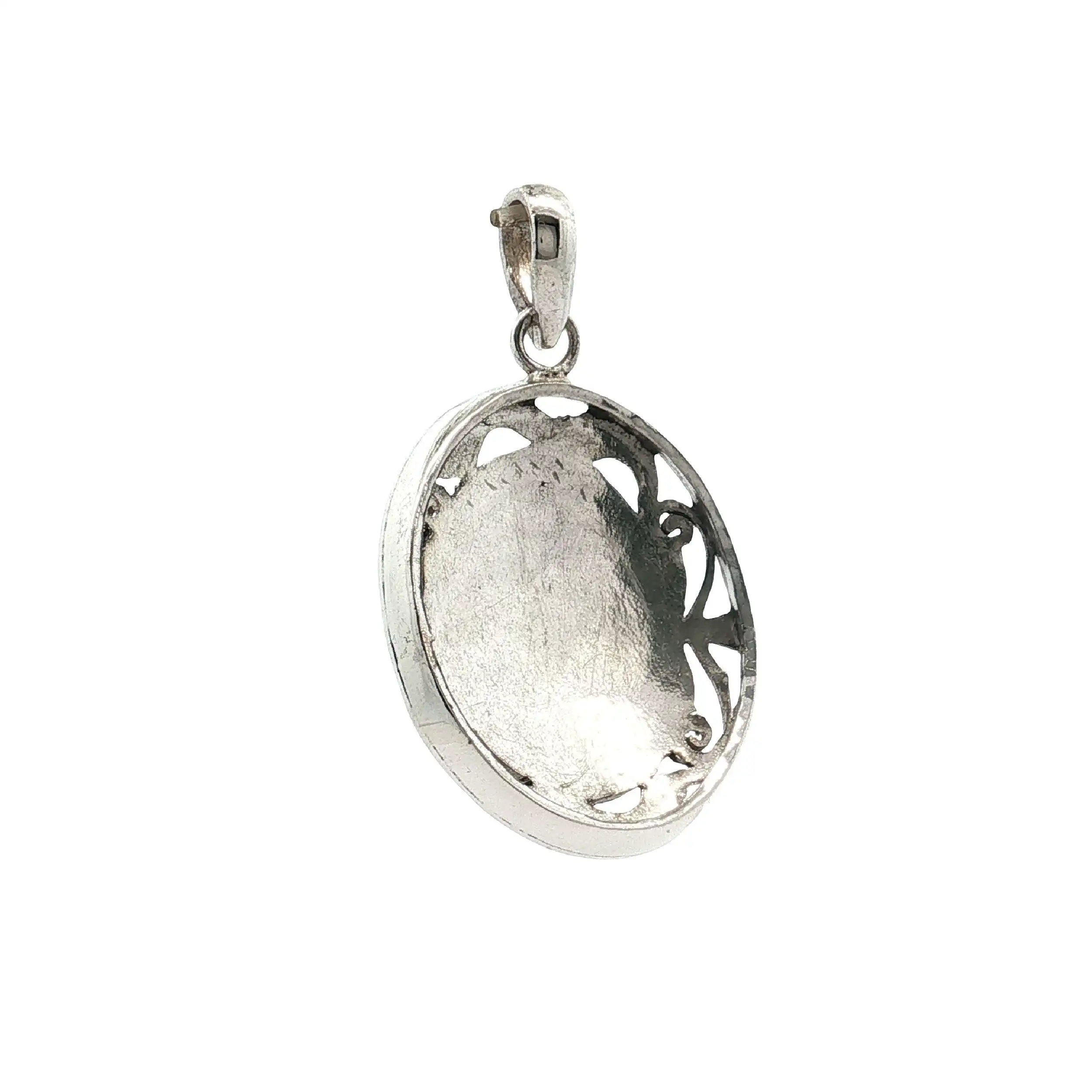 Anhänger Silber mit Mondstein