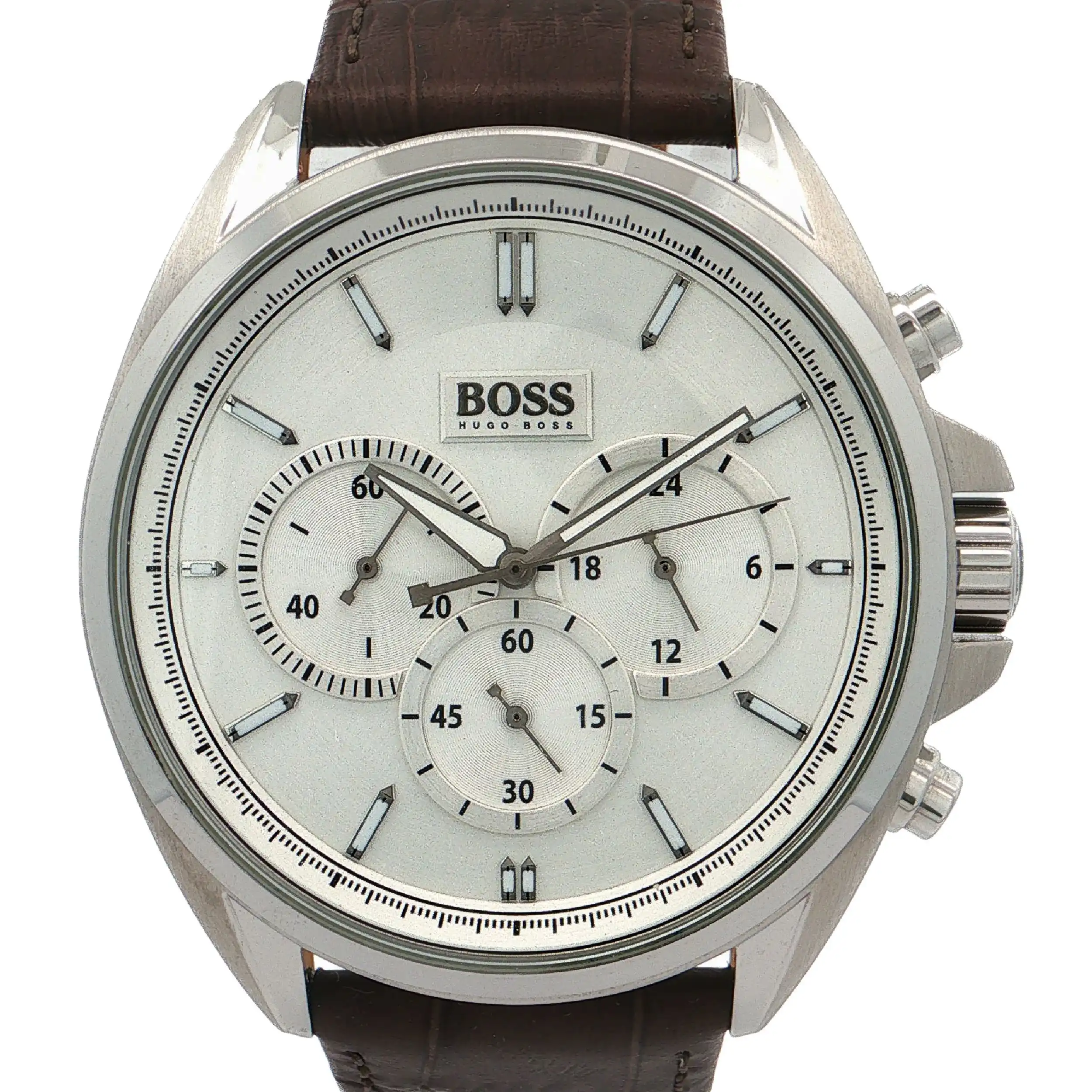 Herrenuhr BOSS Stahl HB 188.1.14.2672 Chronograph mit Box