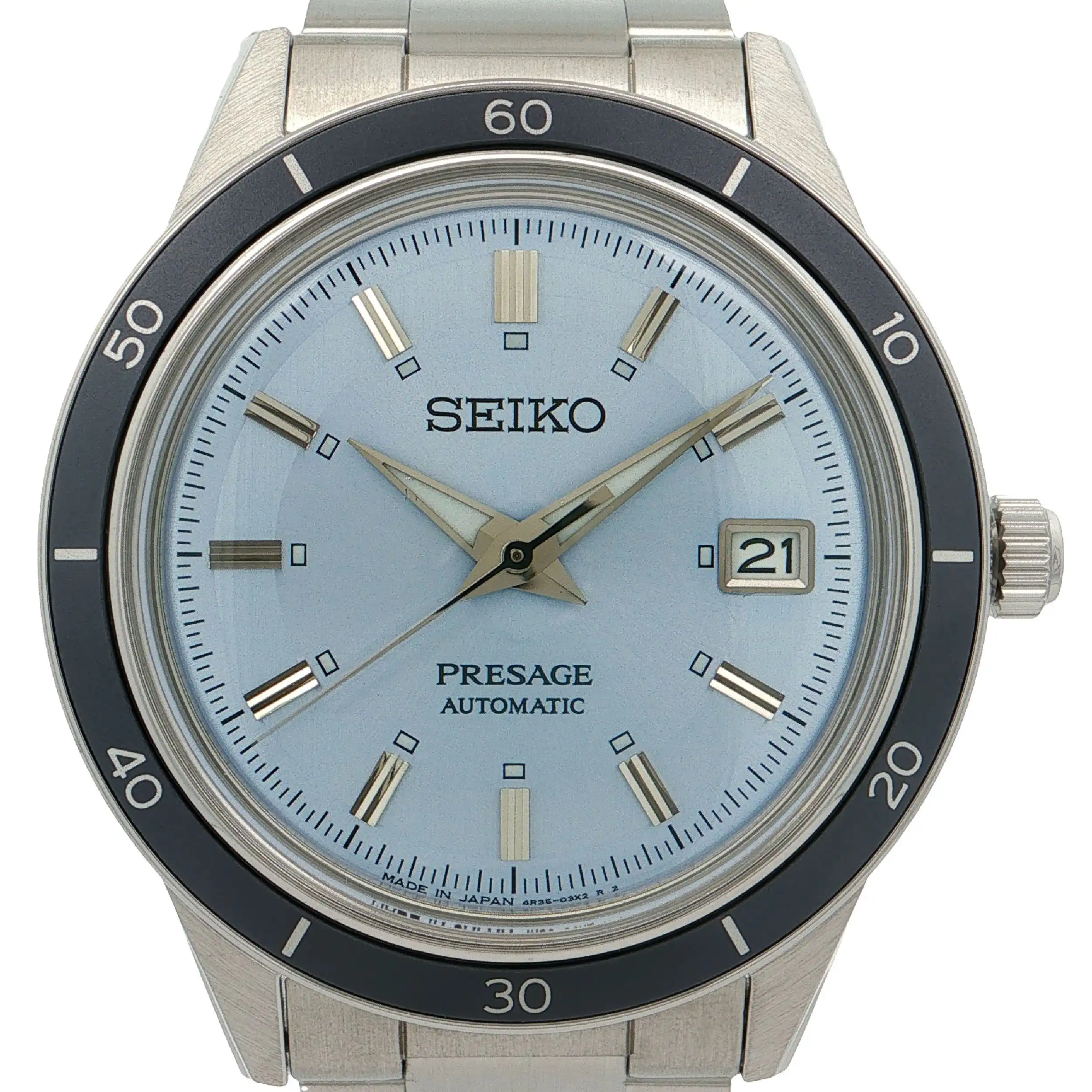 Herrenuhr Seiko Presage Automatik "Limited Edition 2024 Style60s" Ref.Srpl19j1 Herrenuhr Seiko Presage Automatik "Limited Edition 2024 Style60s" Ref.Srpl19j1