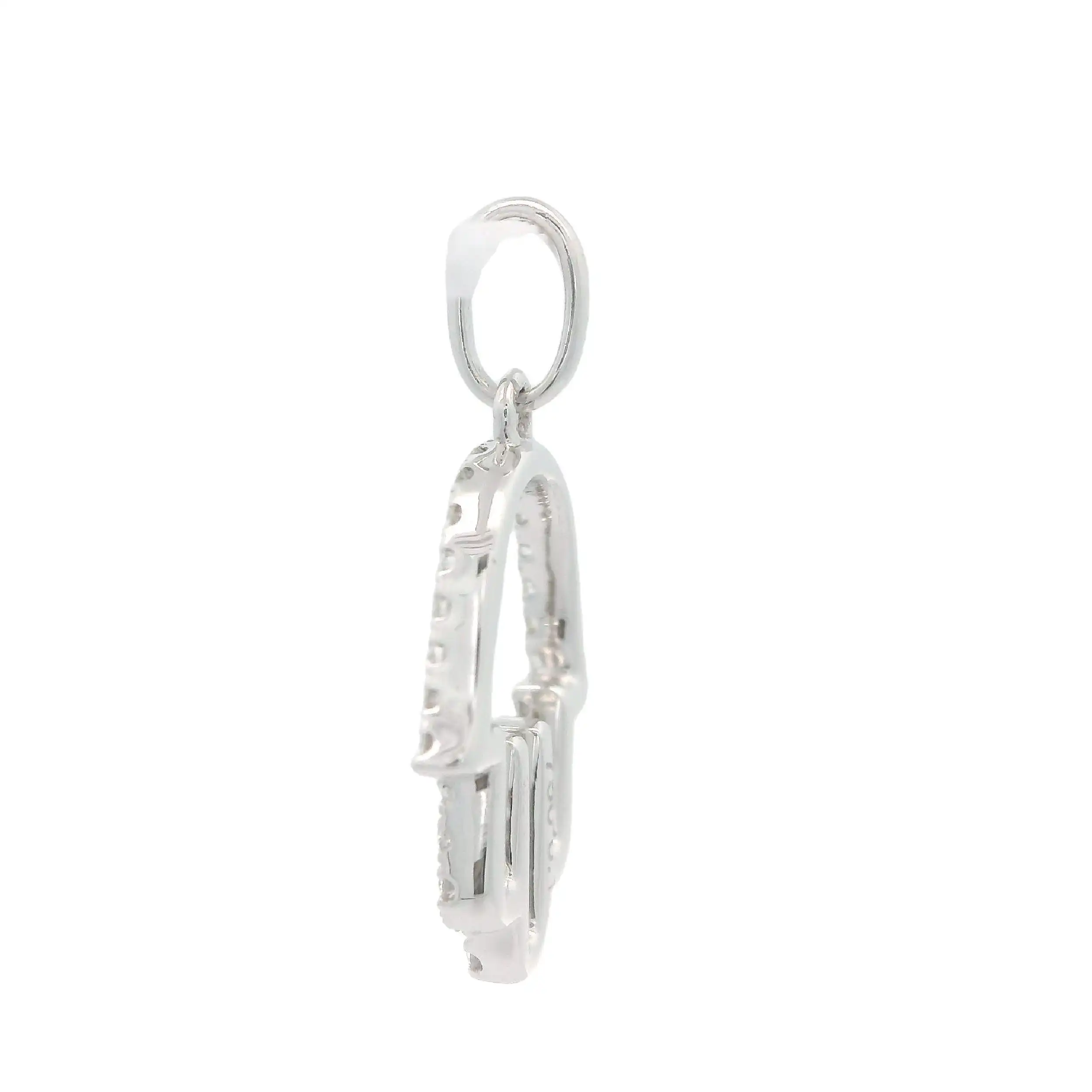 Anhänger "Hand" Weißgold mit Brillanten Anhänger "Hand" Weißgold mit Brillanten