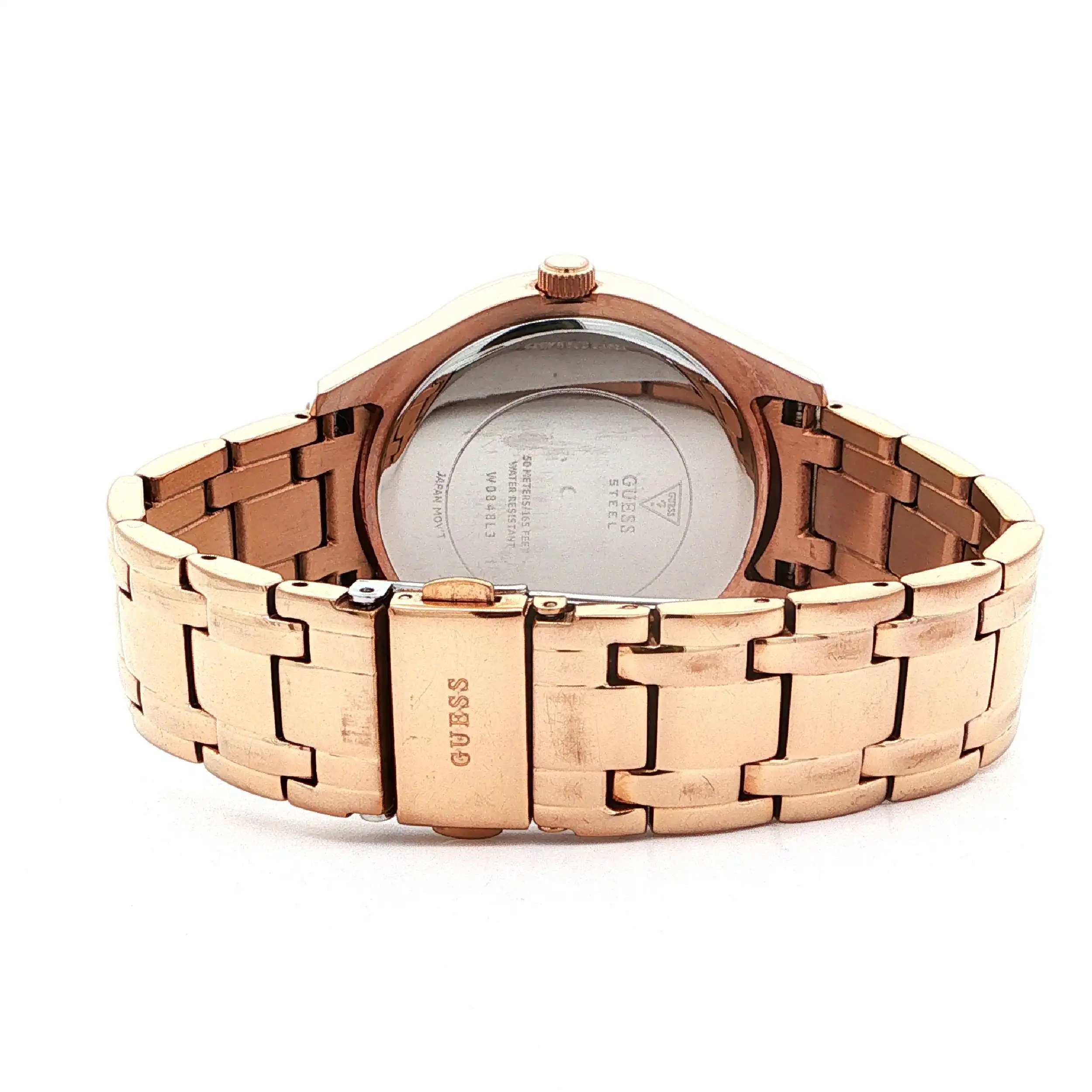 Damenuhr Guess "Anna" mit Zirkonia vergoldet Damenuhr Guess "Anna" mit Zirkonia vergoldet