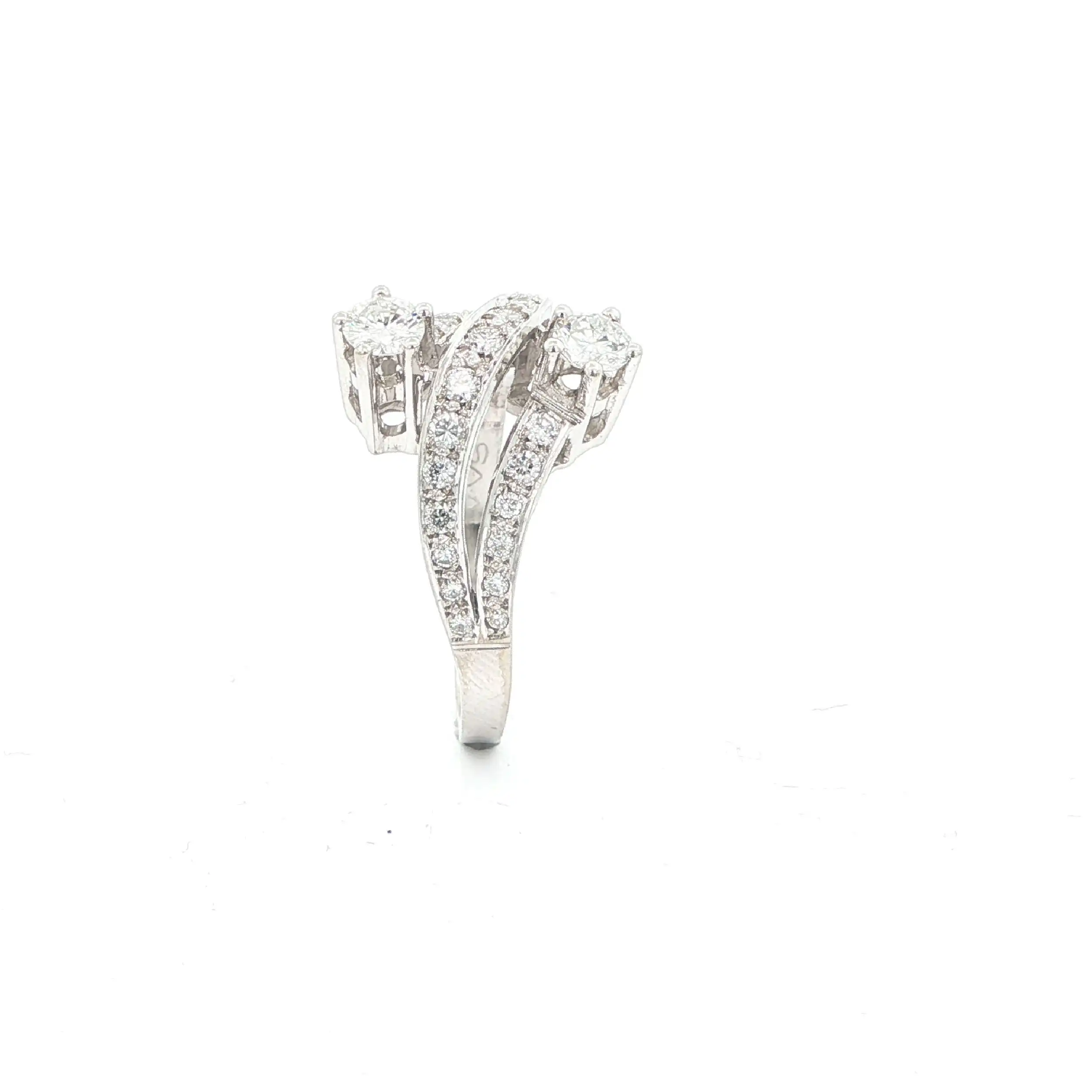 Ring Weißgold mit Brillanten