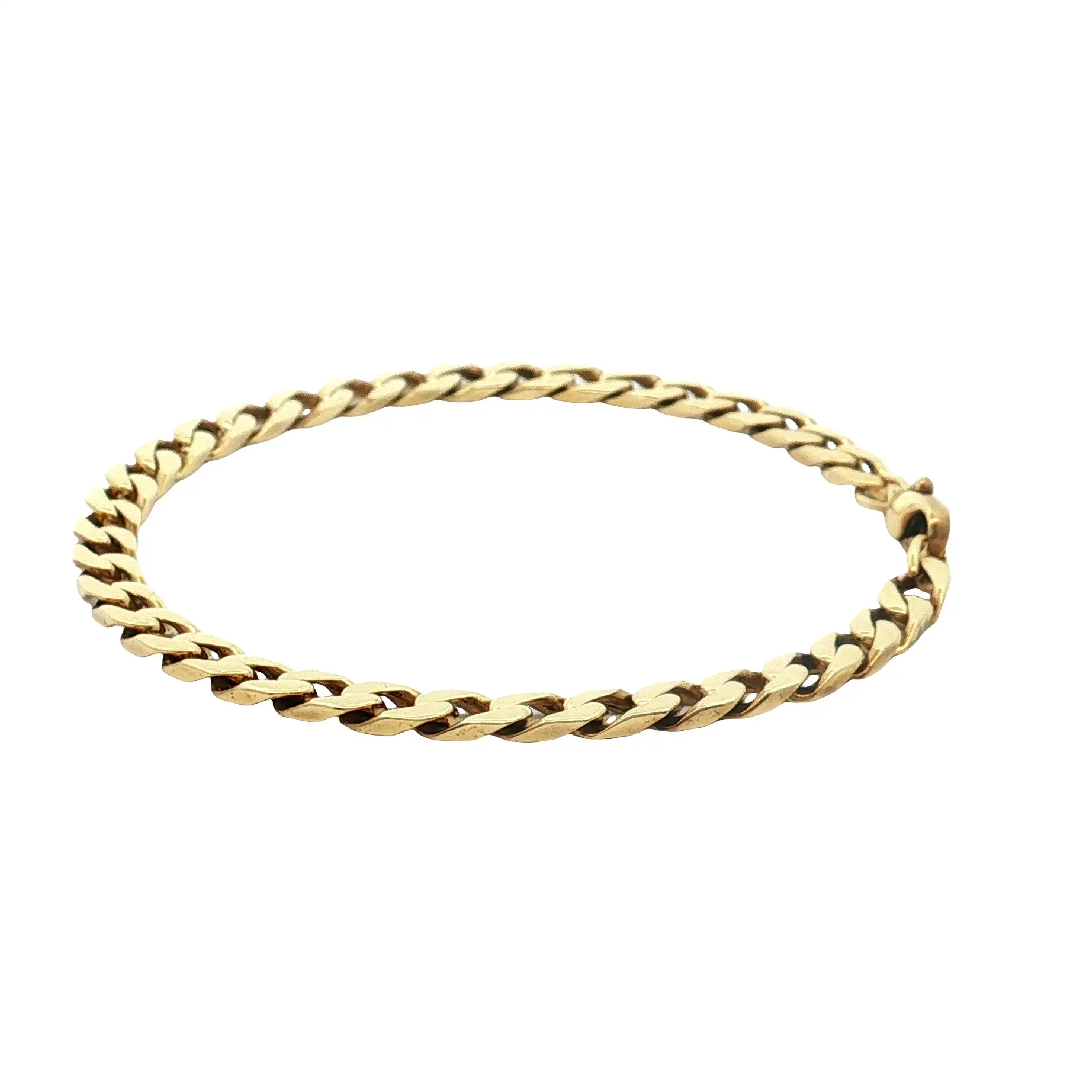 Panzerarmband Gelbgold