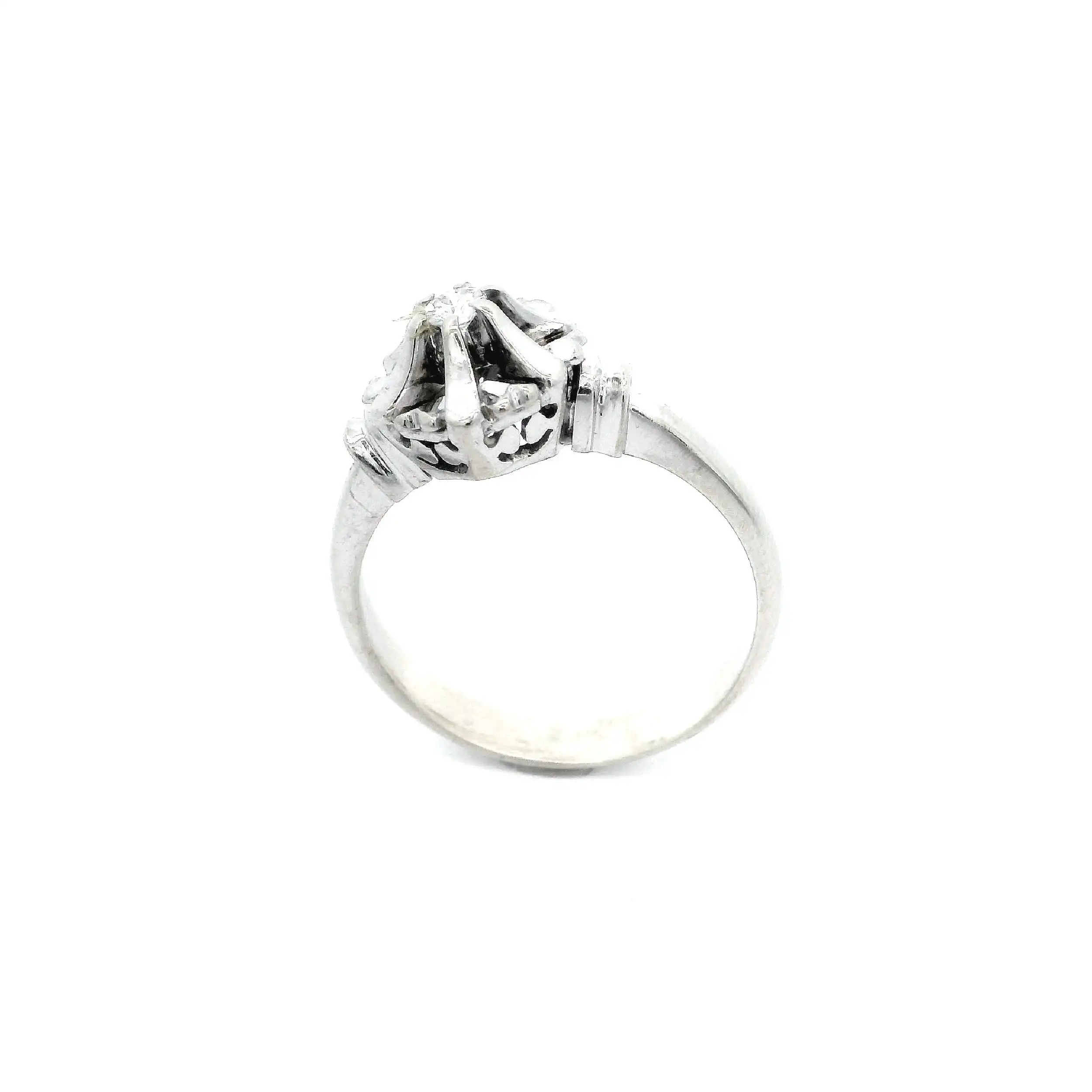 Ring Weißgold mit Brillant