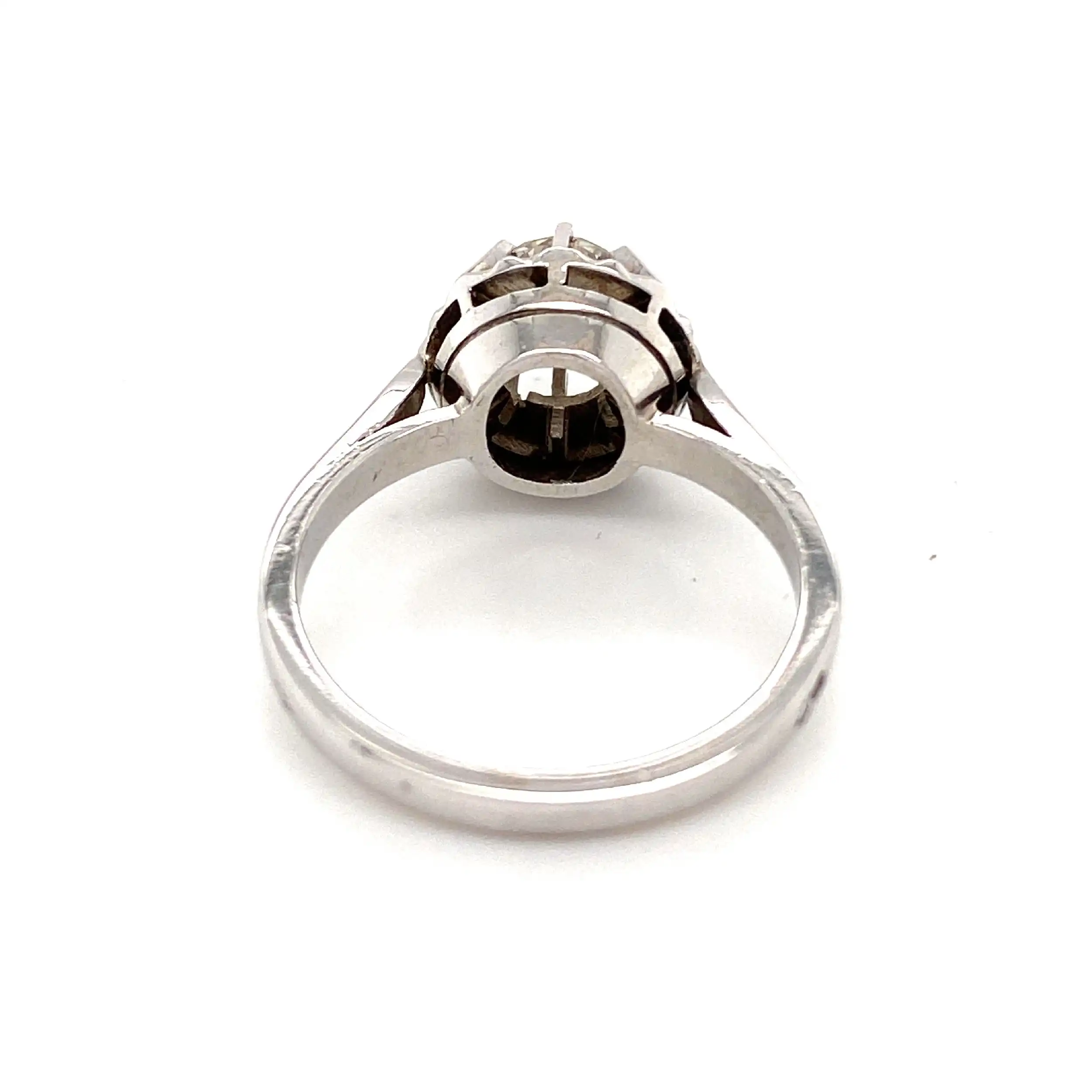 Ring Weißgold mit Brillant Solitär Ring Weißgold mit Brillant Solitär