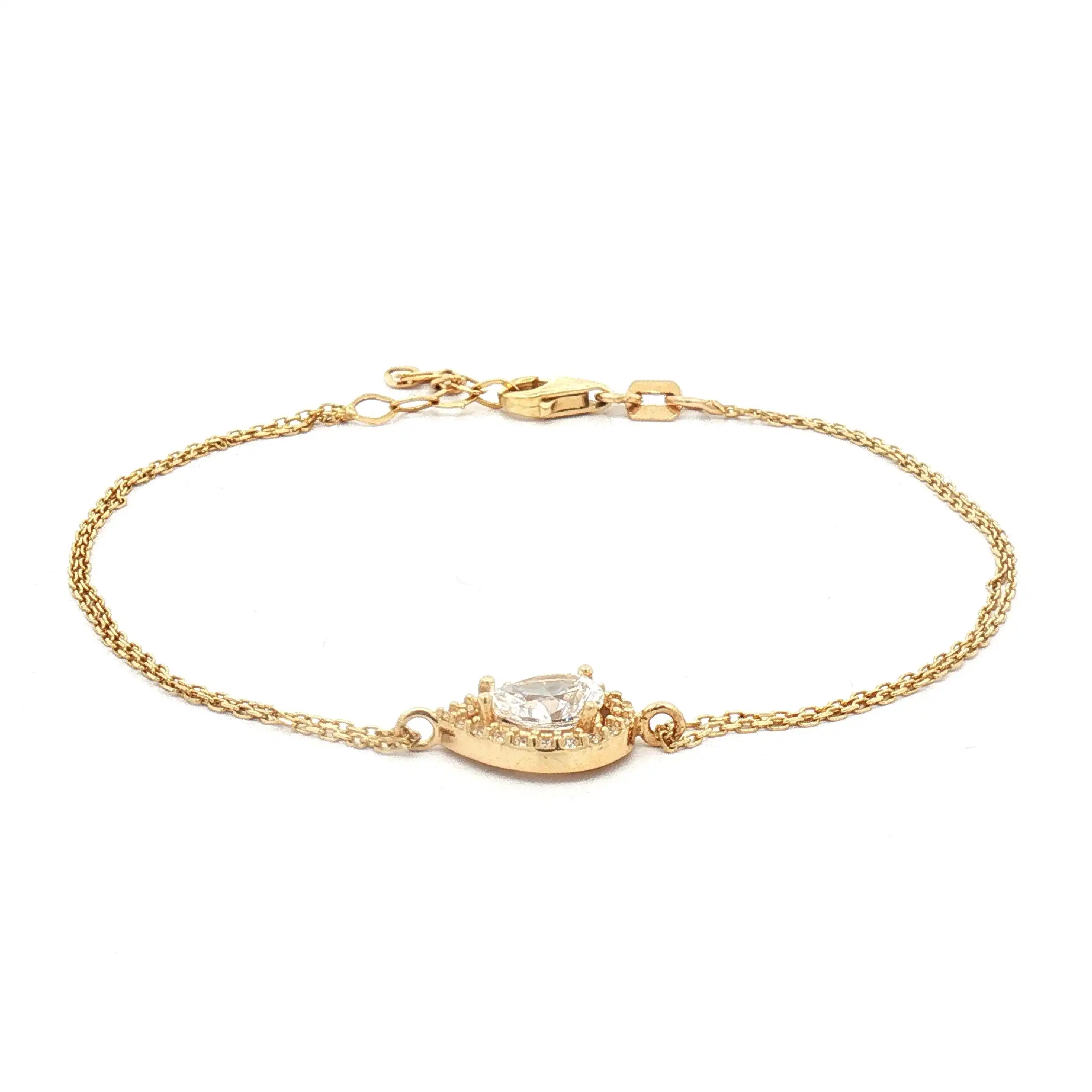 Armband Gelbgold mit Zirkonia