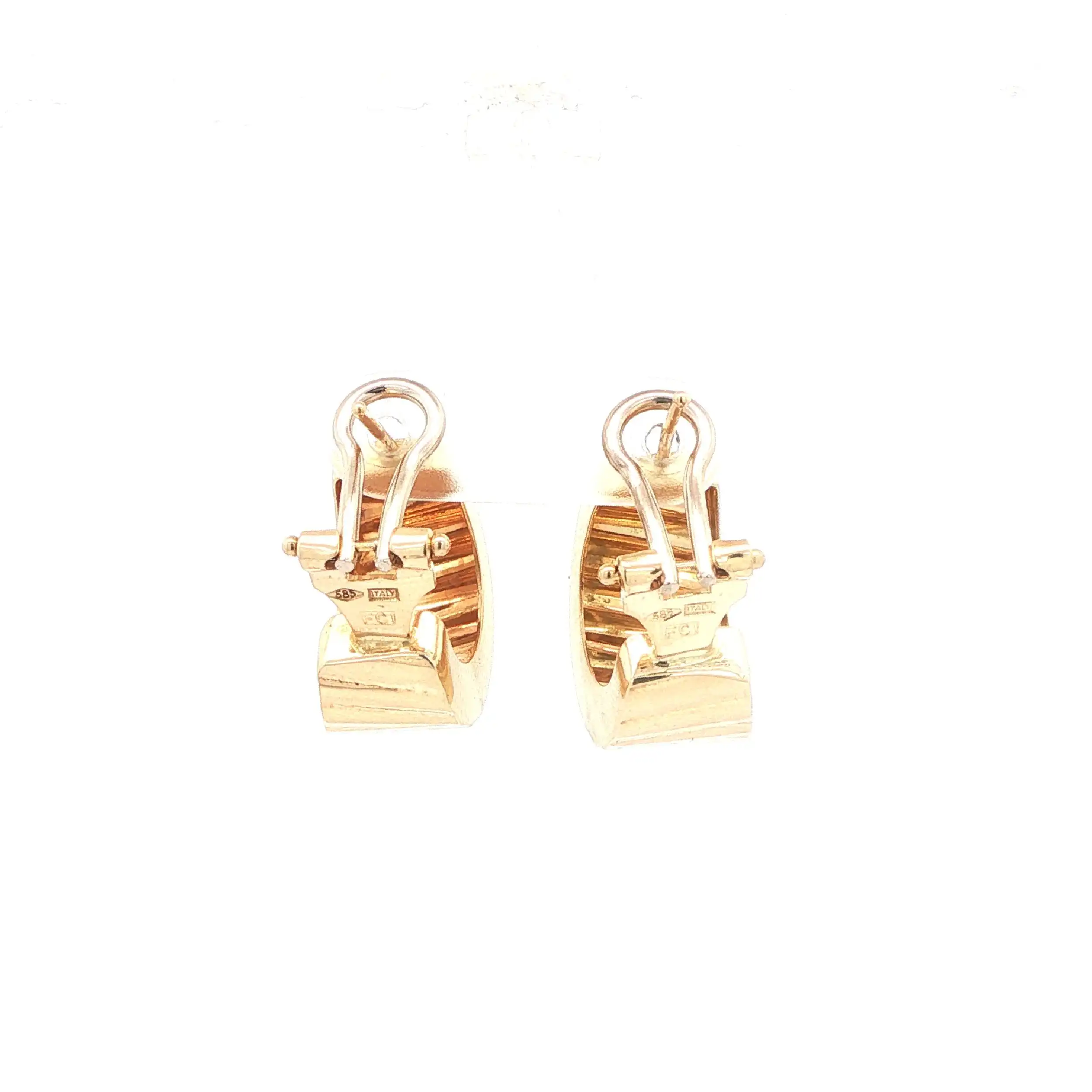 Creolen Gelbgold
