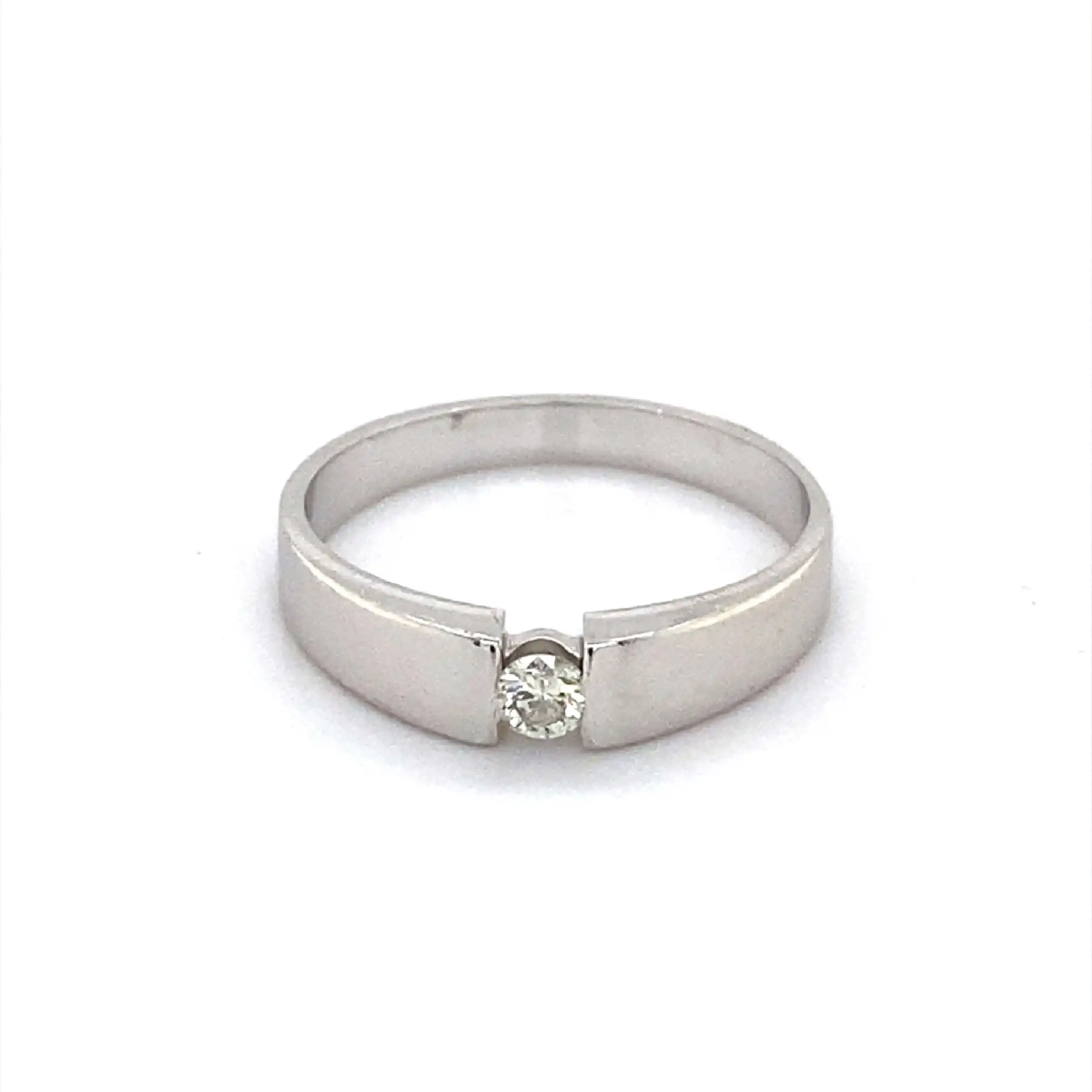 Ring Weißgold mit Brillant von Christ Ring Weißgold mit Brillant von Christ