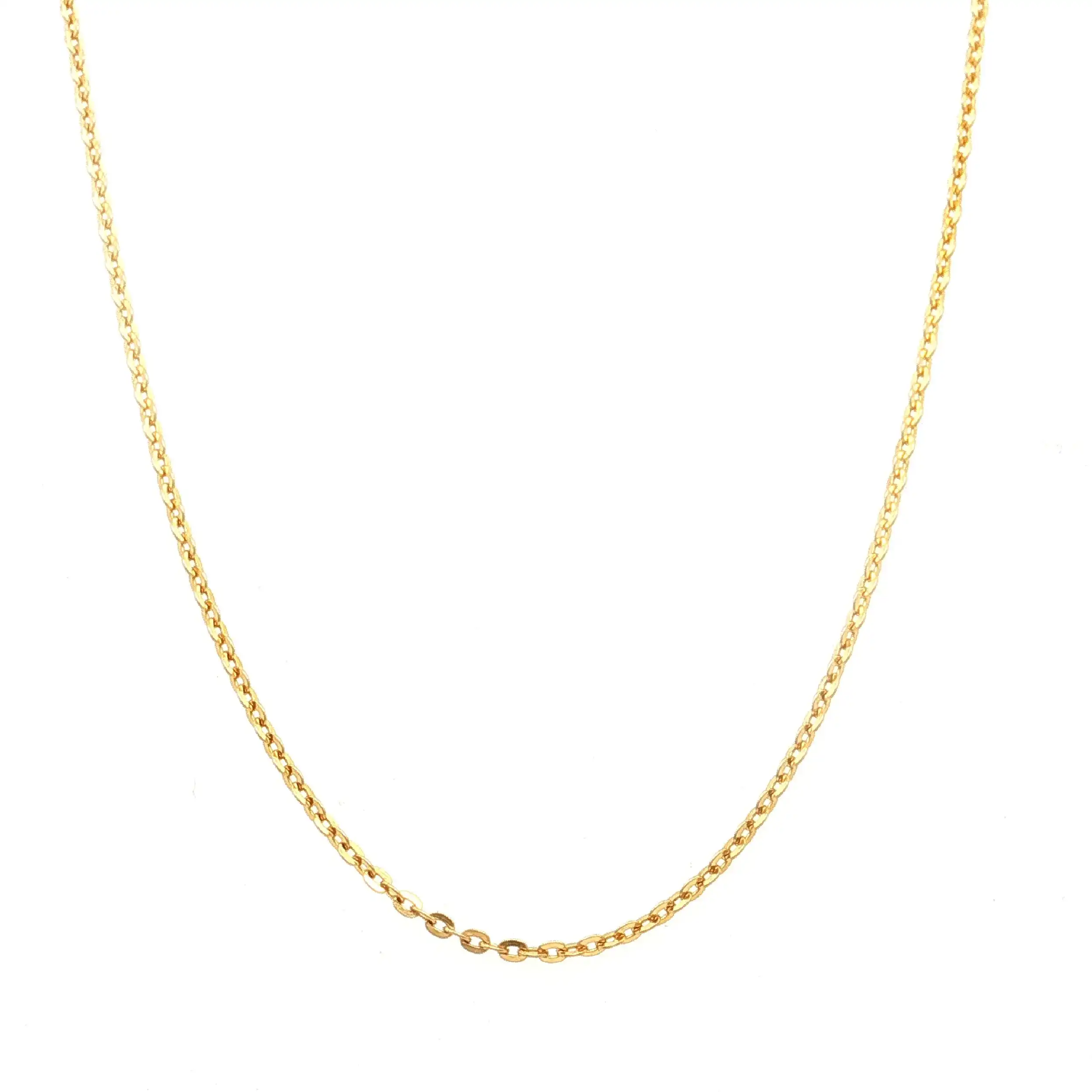 Ankerkette Gelbgold