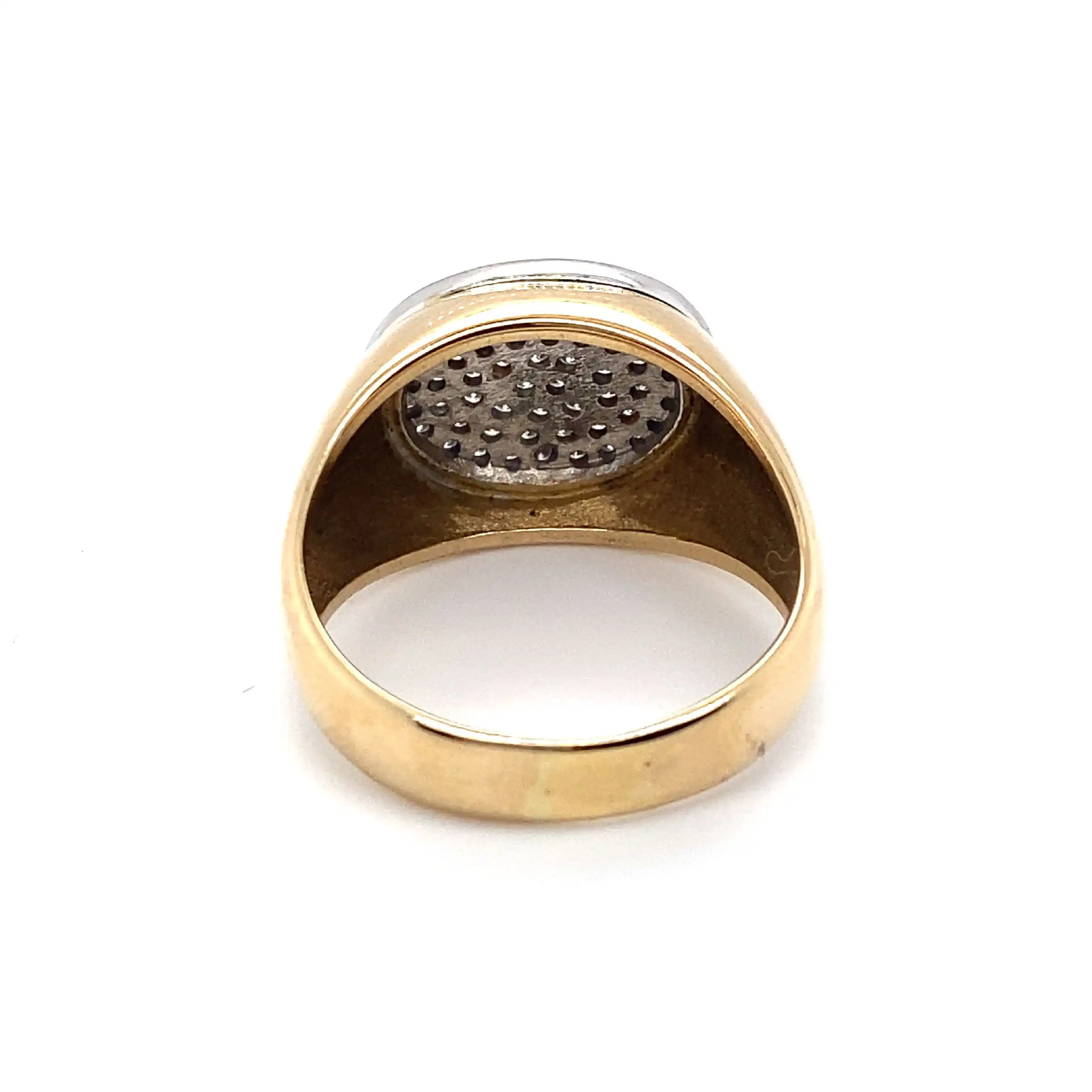 Ring Bicolor mit Brillanten Ring Bicolor mit Brillanten