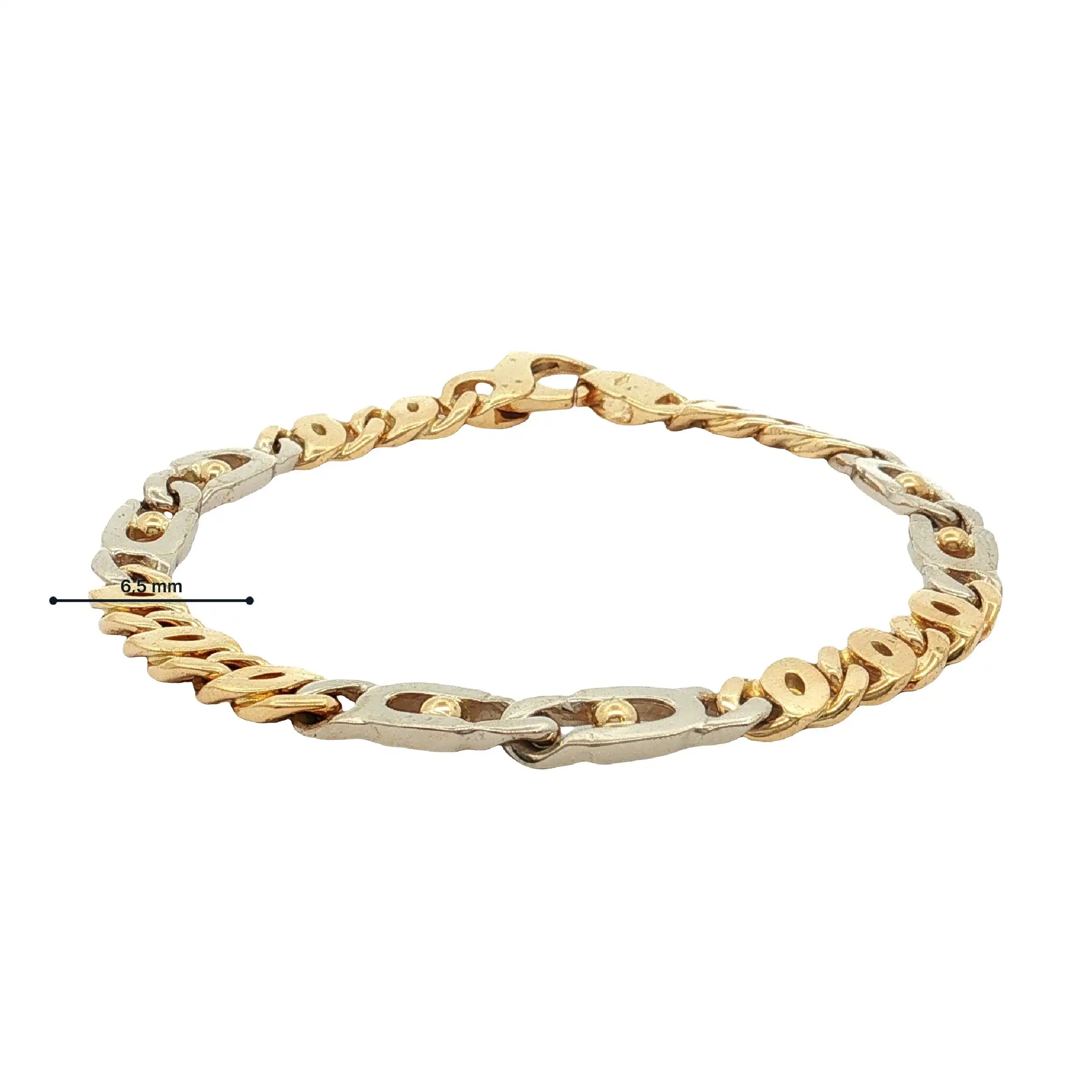 Figaro-Panzerarmband Bicolor