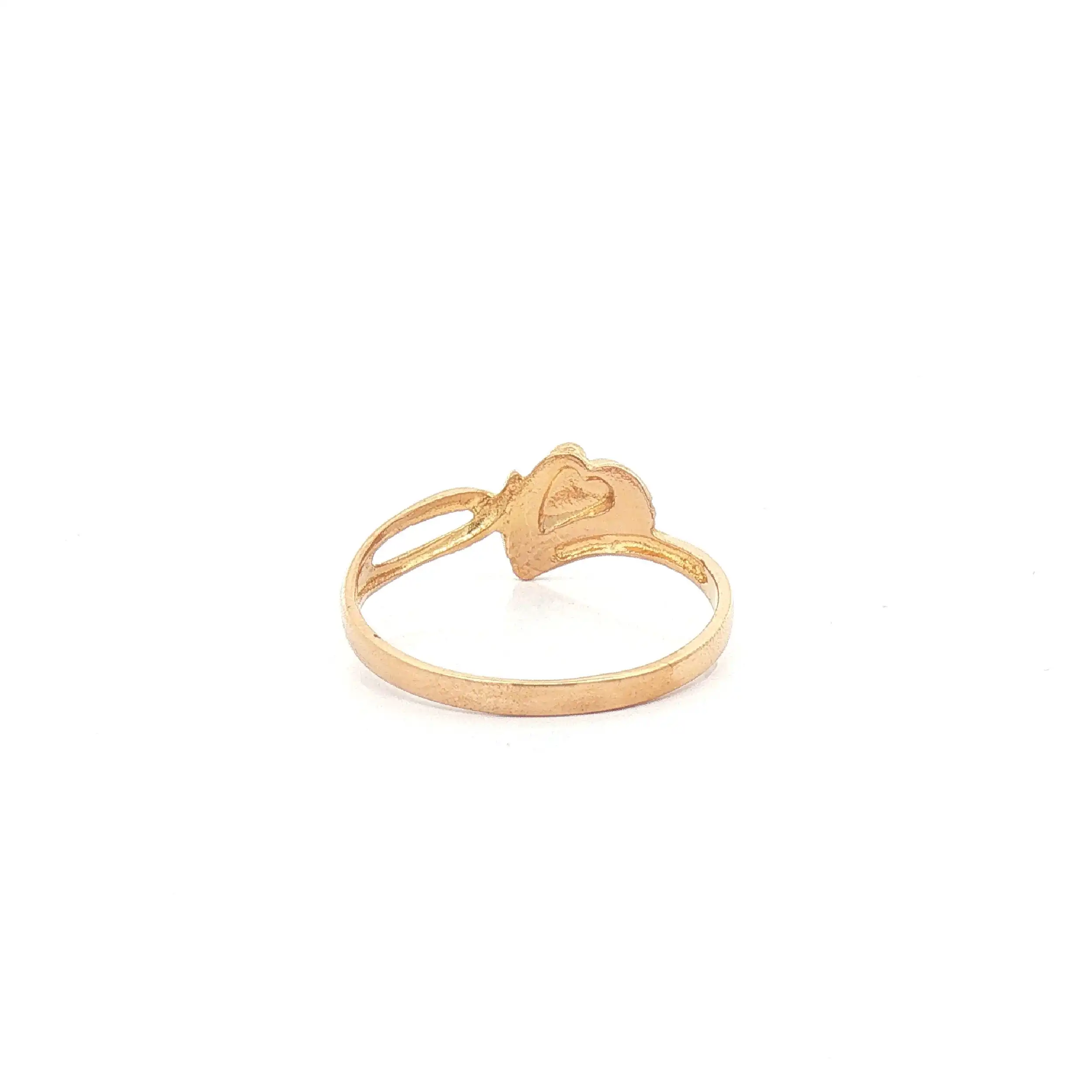 Ring Gelbgold mit Herz