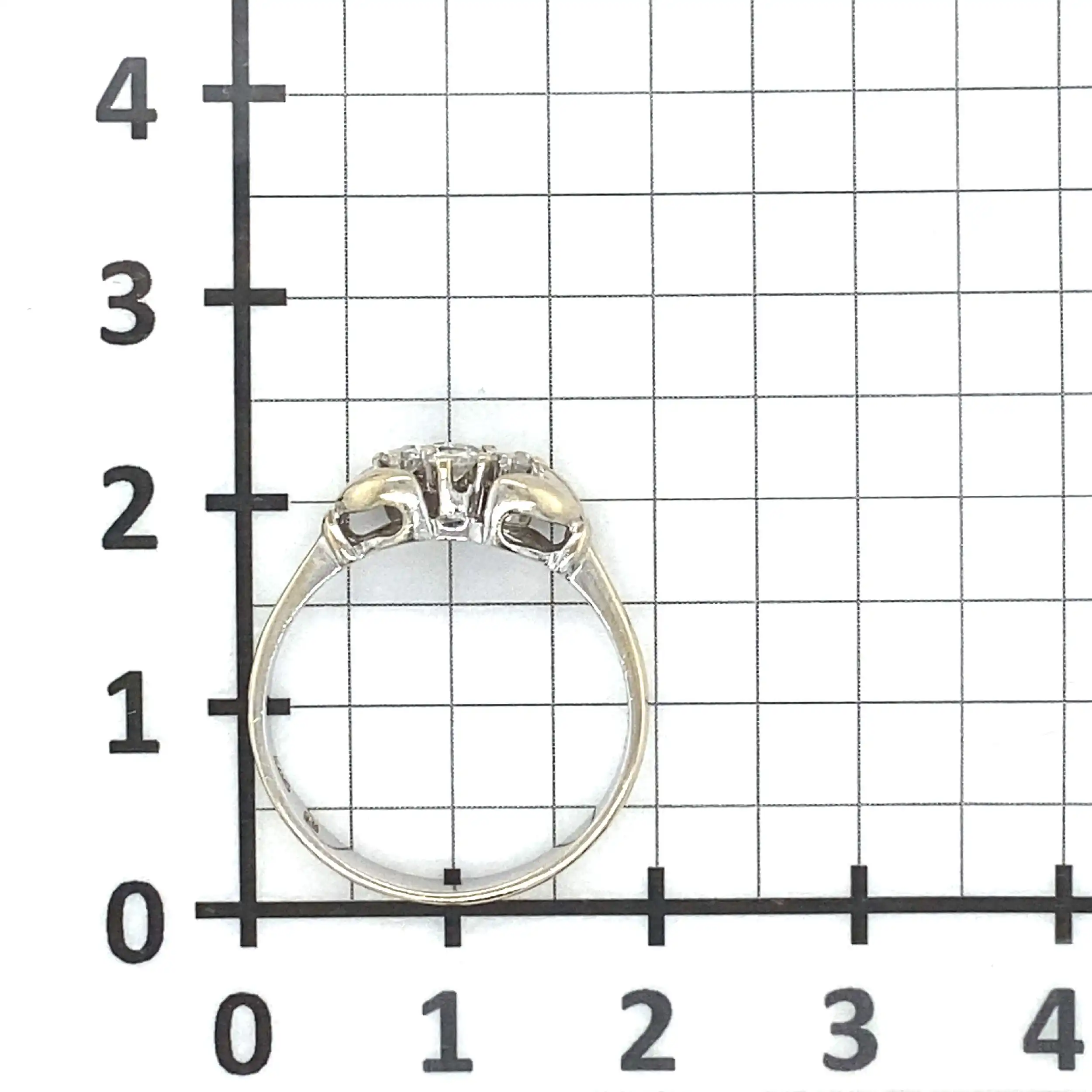 Ring Weißgold mit Brillanten Ring Weißgold mit Brillanten