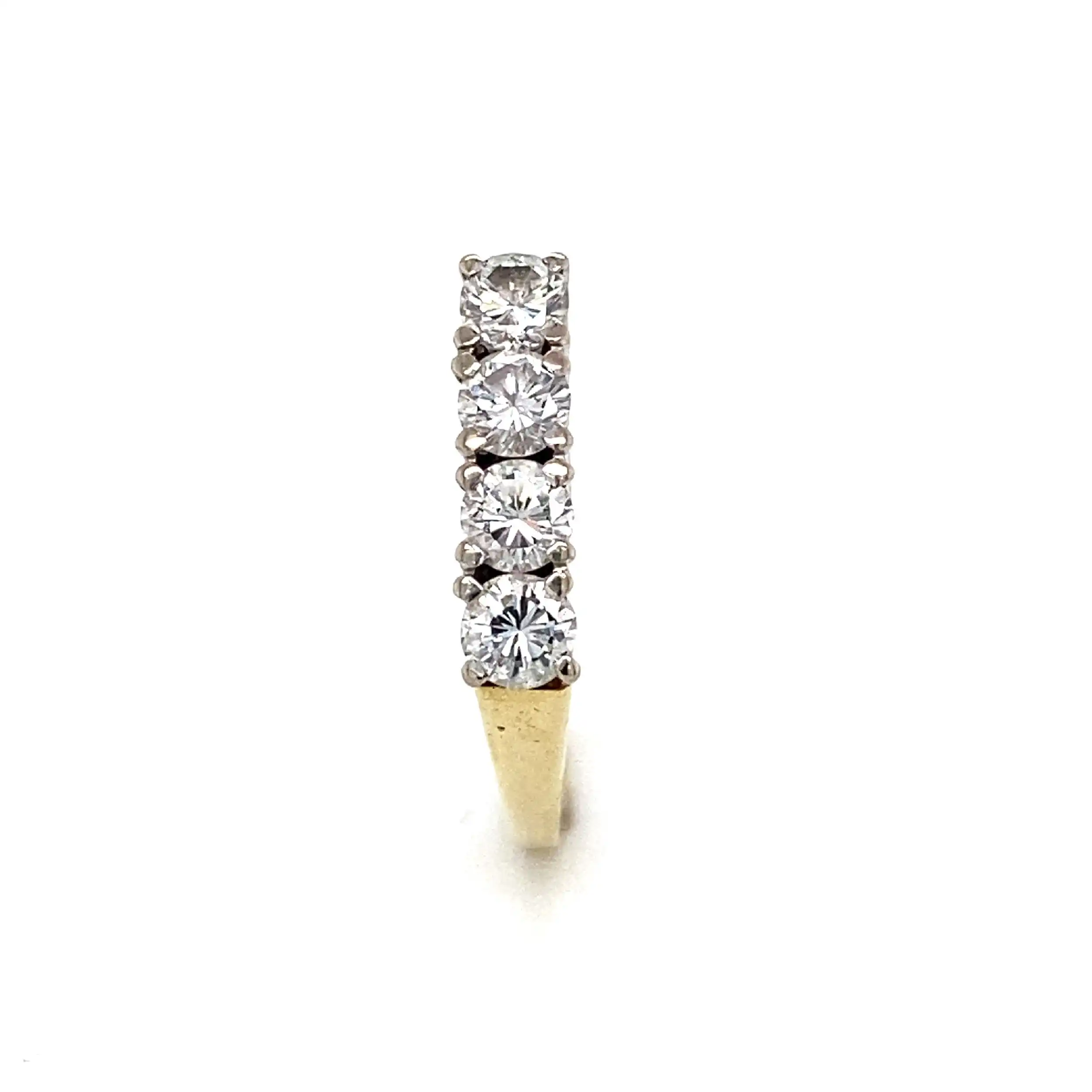 Ring Bicolor mit Brillanten Ring Bicolor mit Brillanten