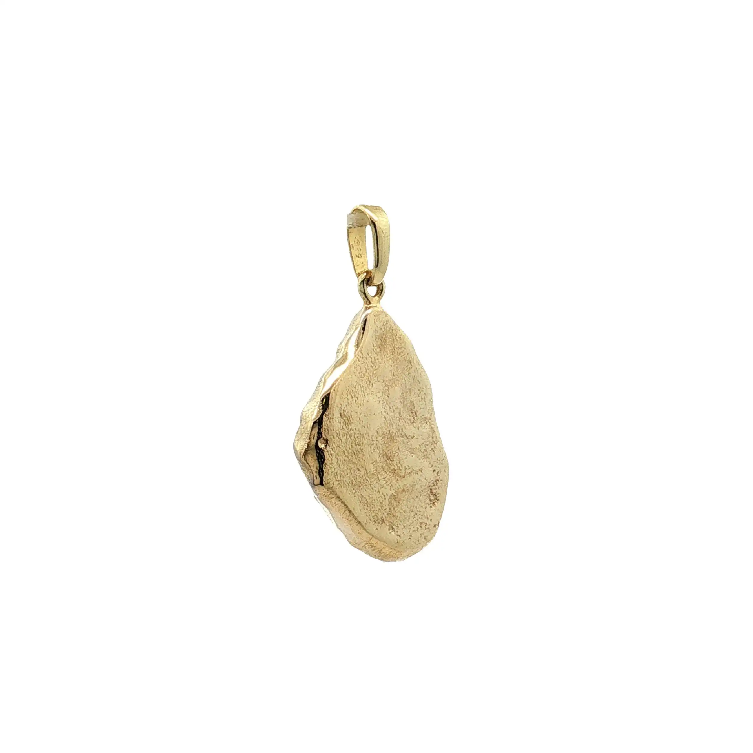 Anhänger Gelbgold Nugget Anhänger Gelbgold Nugget