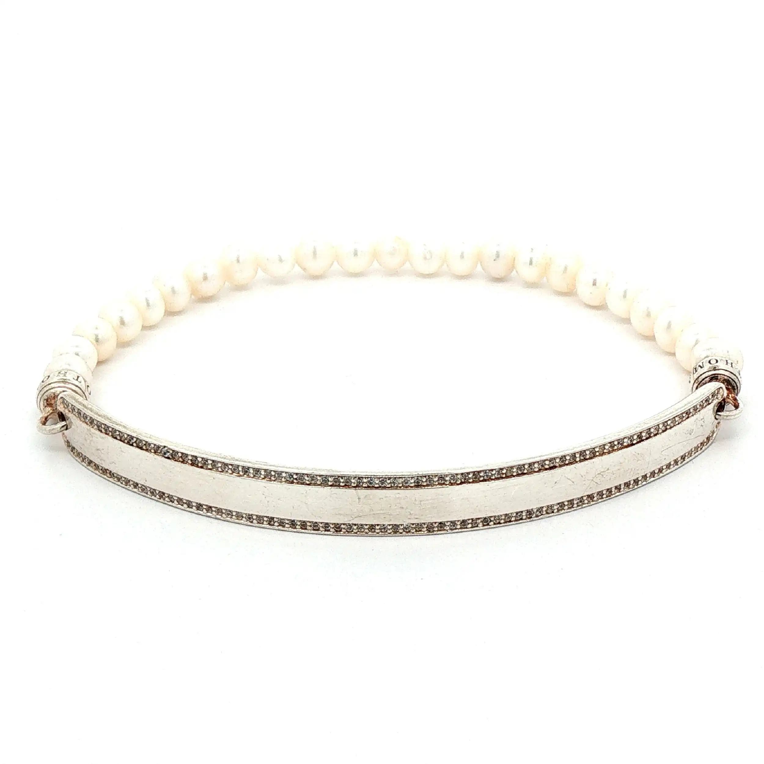 Armband Silber mit Süßwasserperlen Armband Silber mit Süßwasserperlen