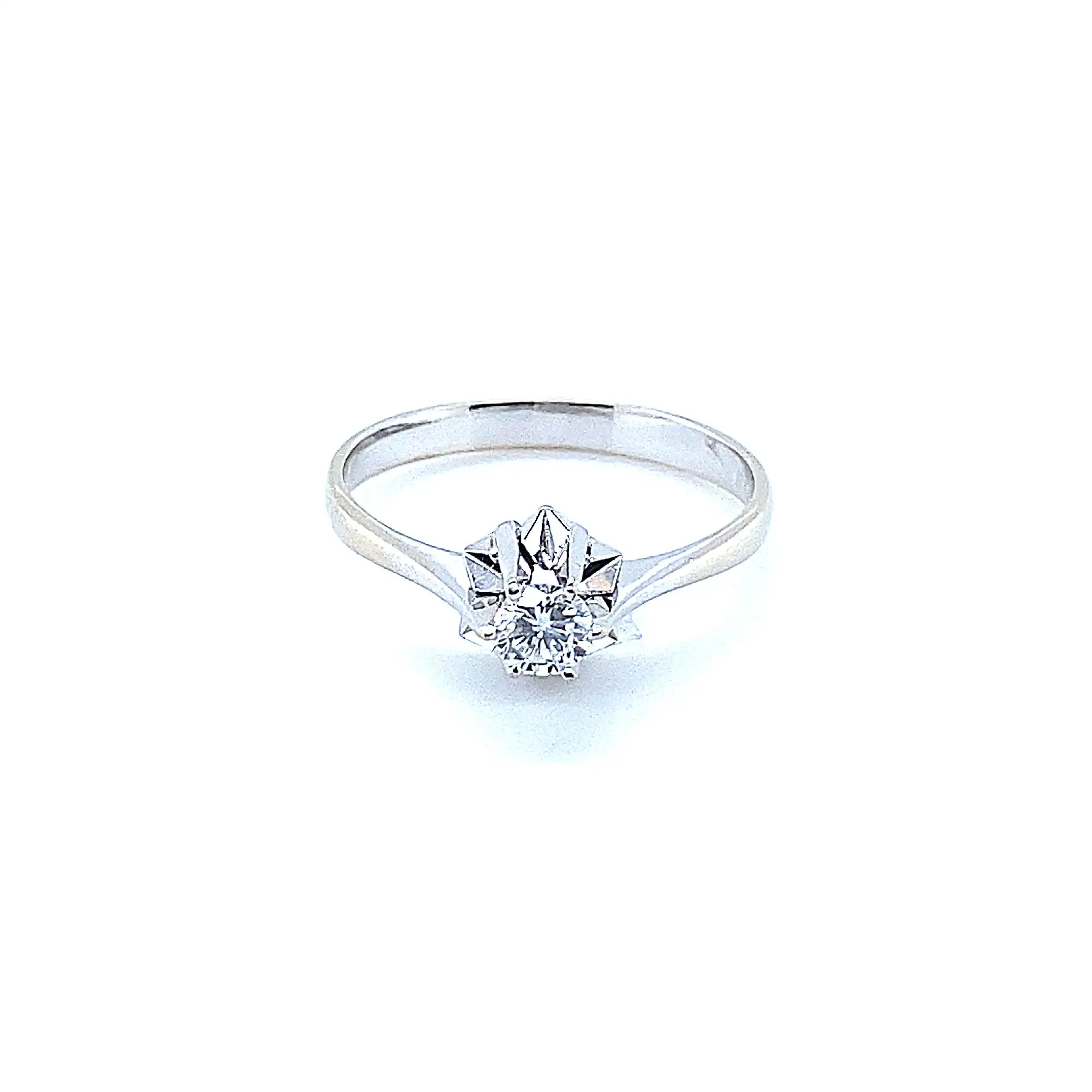 Ring Weißgold mit Brillant