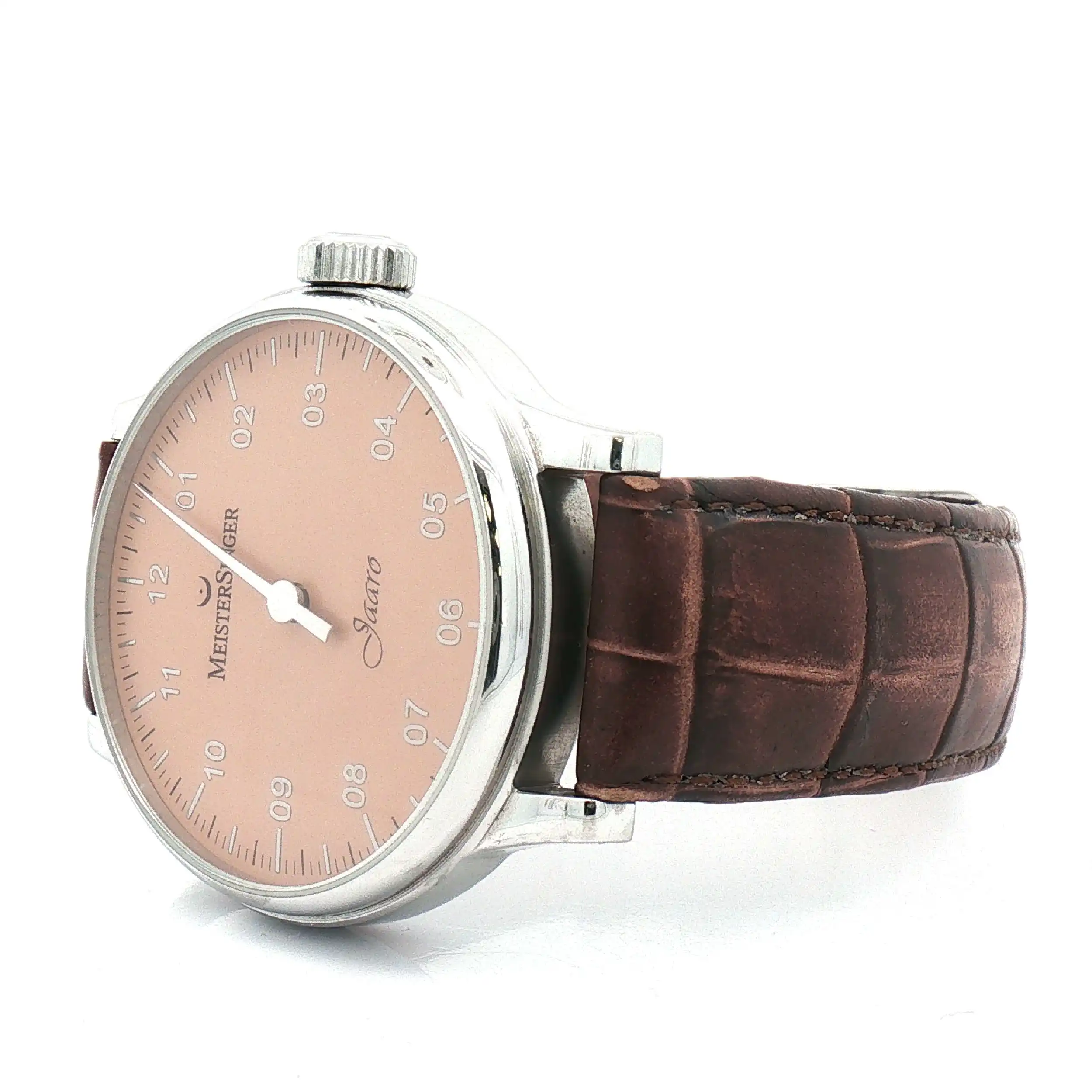 Herrenuhr MeisterSinger Jaaro Scrypto Handaufzug