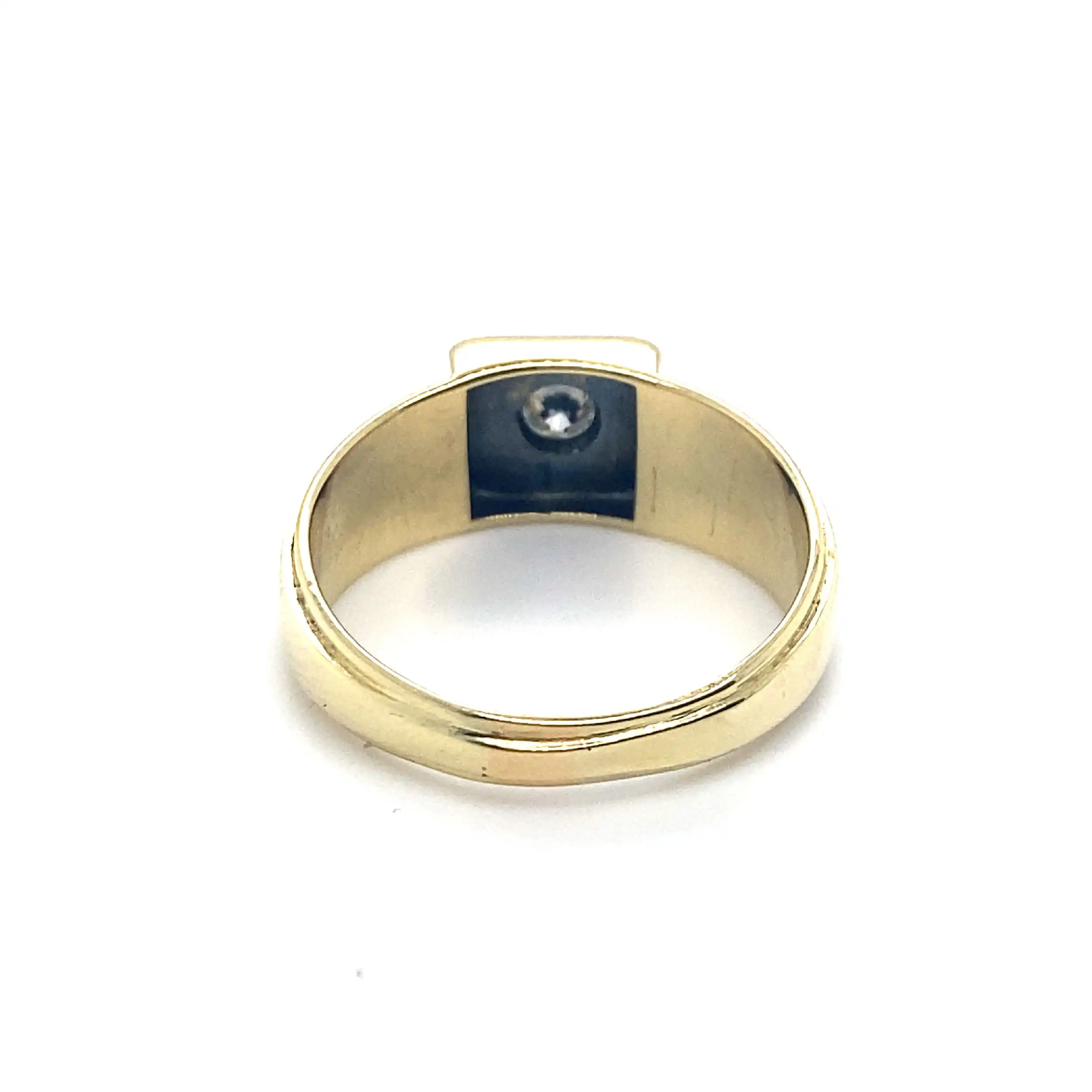 Ring Bicolor mit Brillant Ring Bicolor mit Brillant