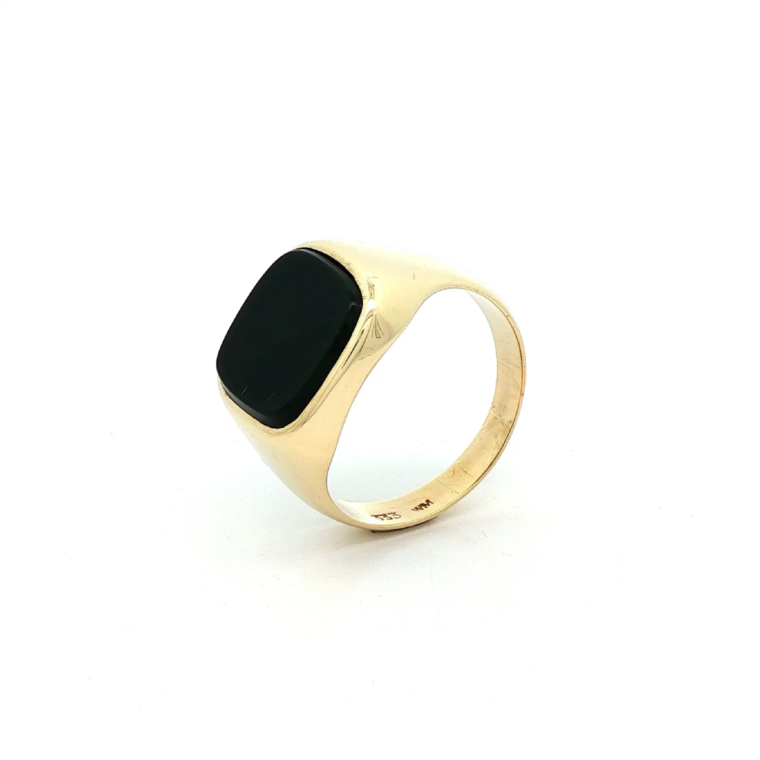 Ring Gelbgold mit Onyx Ring Gelbgold mit Onyx