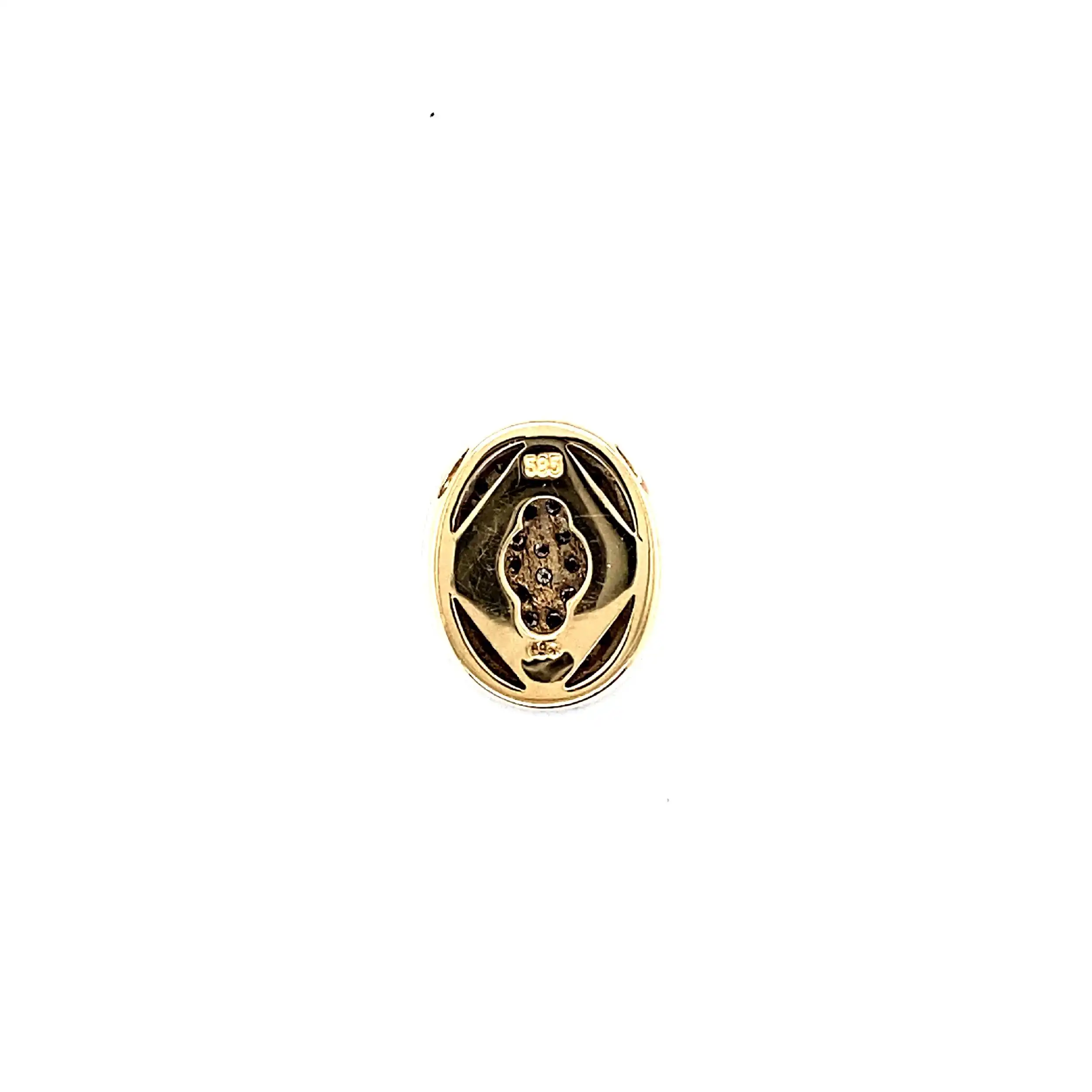 Anhänger Bicolor mit Brillanten Melee Anhänger Bicolor mit Brillanten Melee