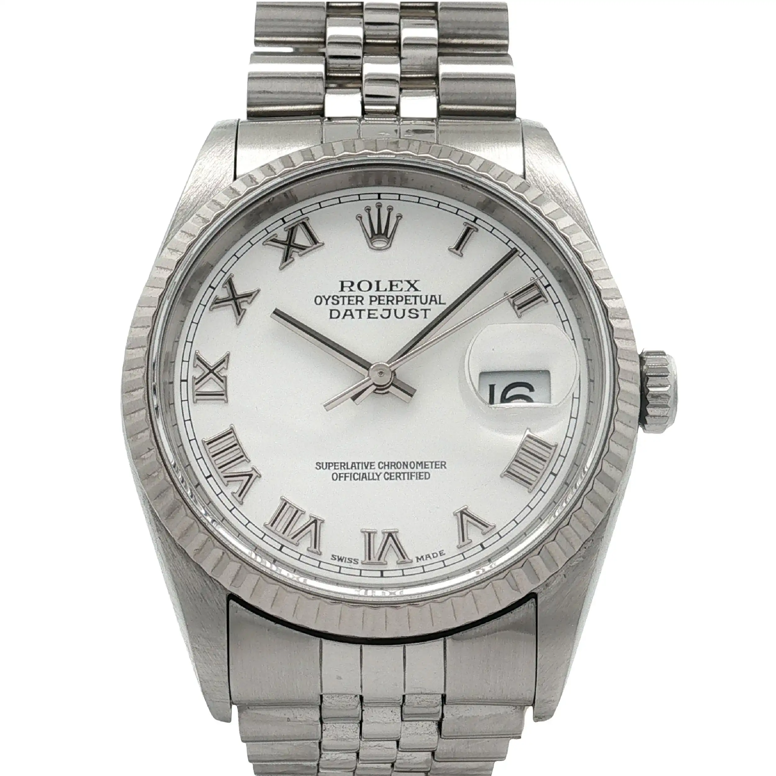Herrenuhr Rolex Datejust Ref. 16234 mit Box