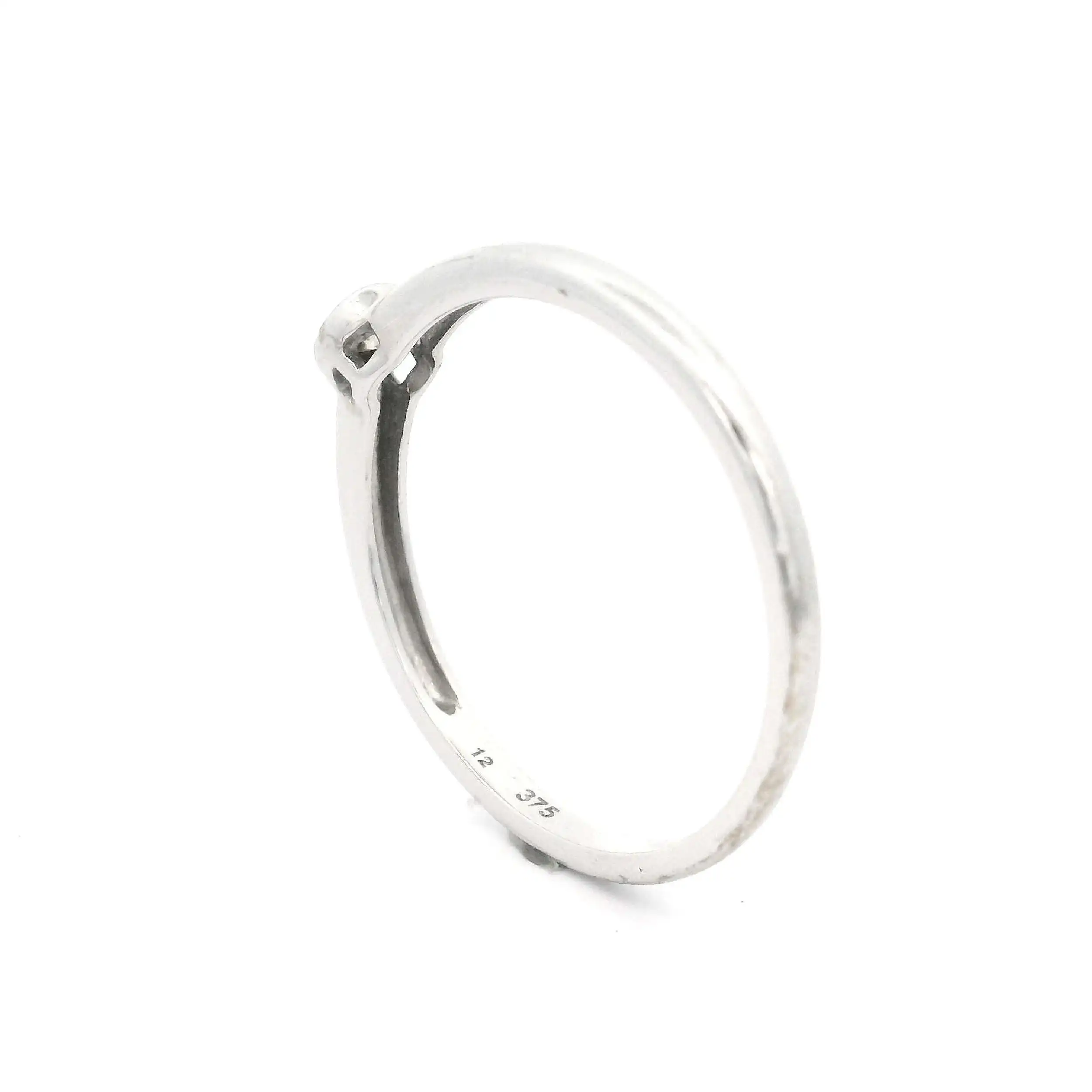 Solitärring Weißgold mit Brillant