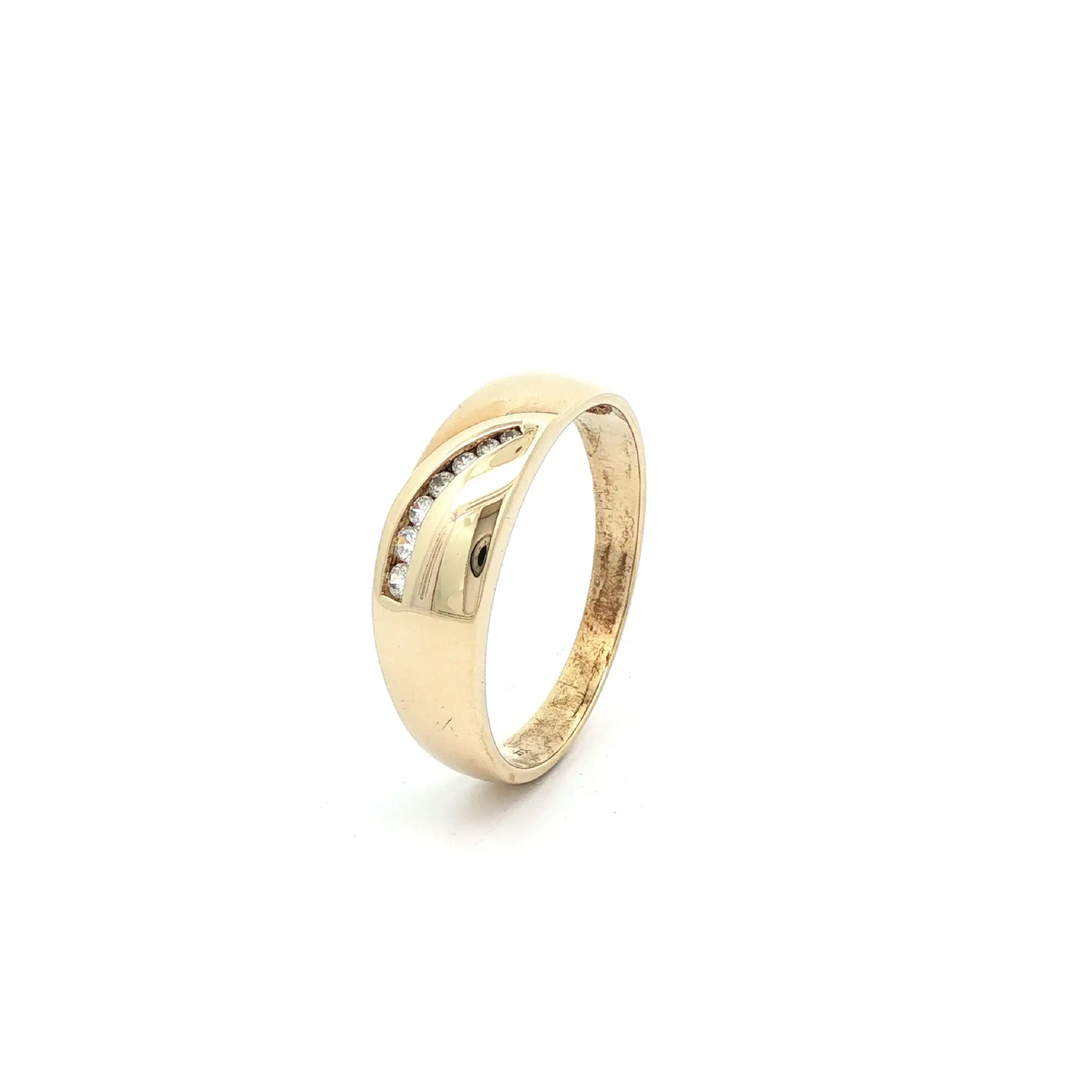 Ring Gelbgold mit Zirkonia Ring Gelbgold mit Zirkonia