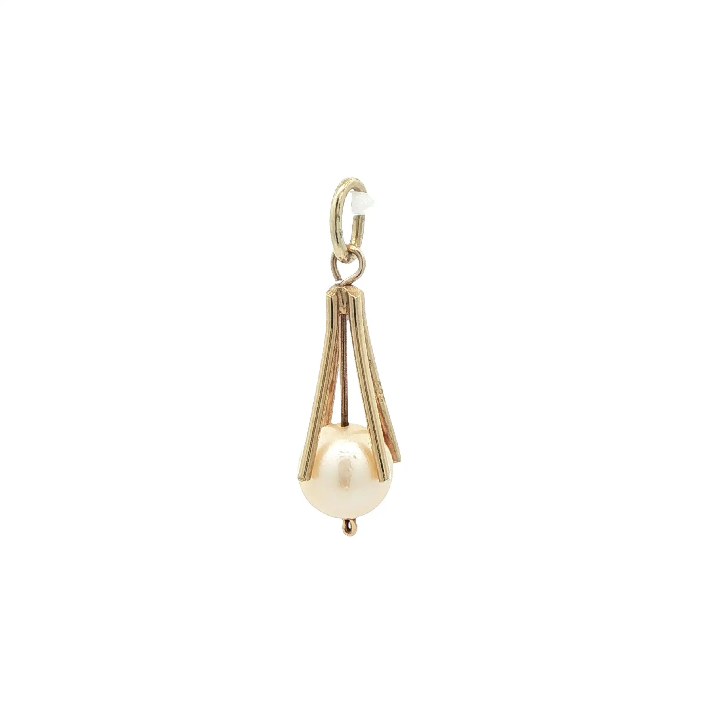 Anhänger Gelbgold mit Perle