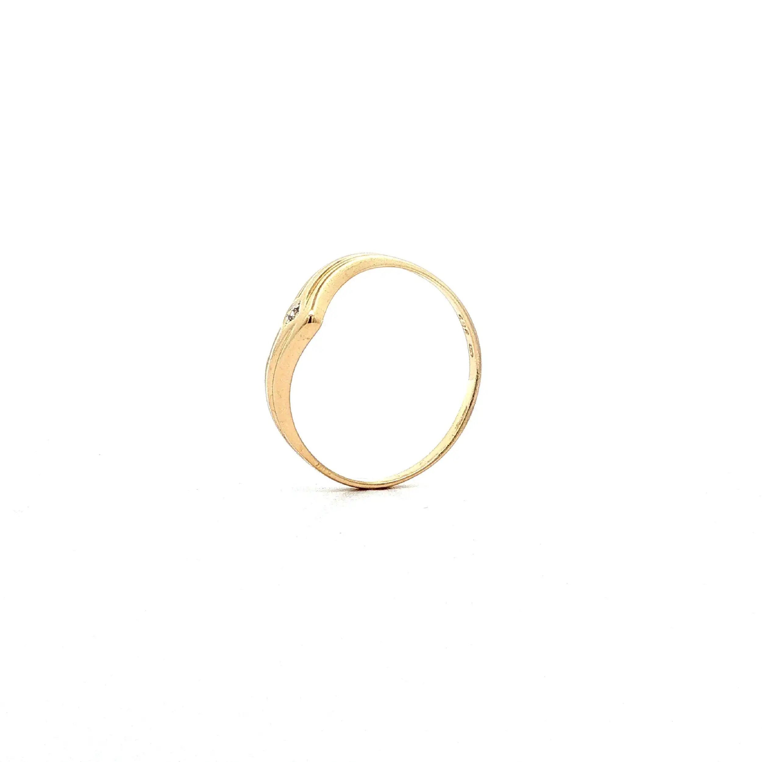 Ring Gelbgold mit Zirkonia