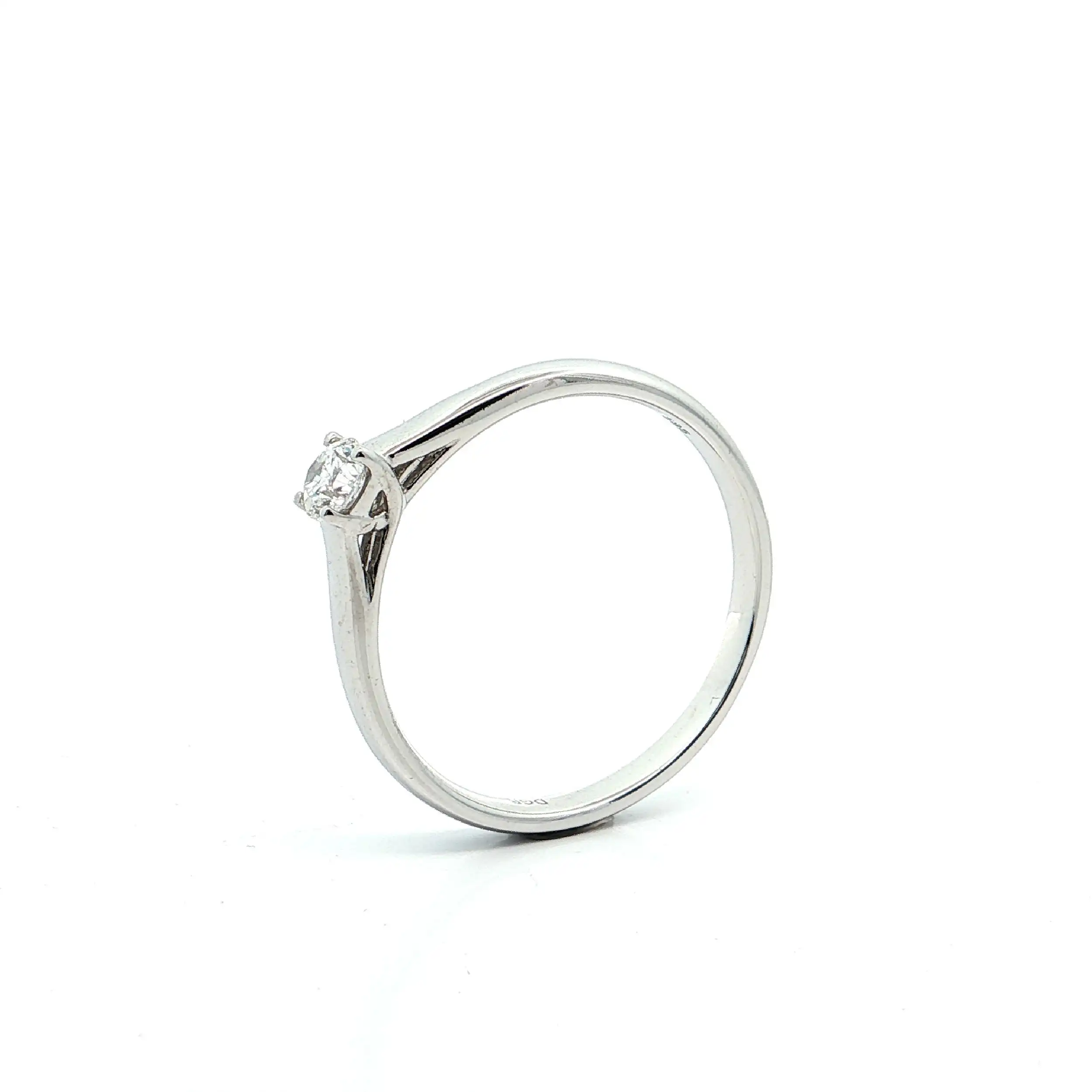 Solitärring Weißgold mit Brillant 0,20ct Solitärring Weißgold mit Brillant 0,20ct