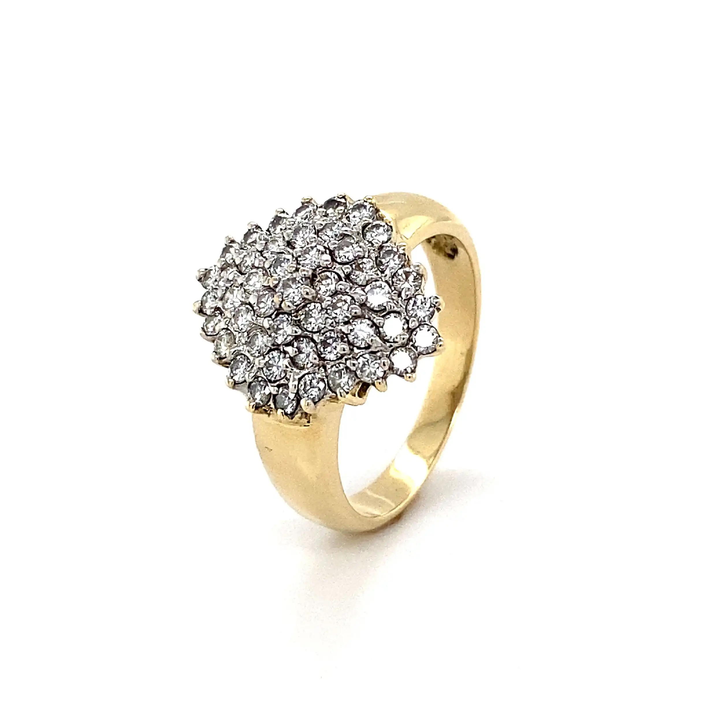 Ring Gelbgold mit Brillanten Ring Gelbgold mit Brillanten