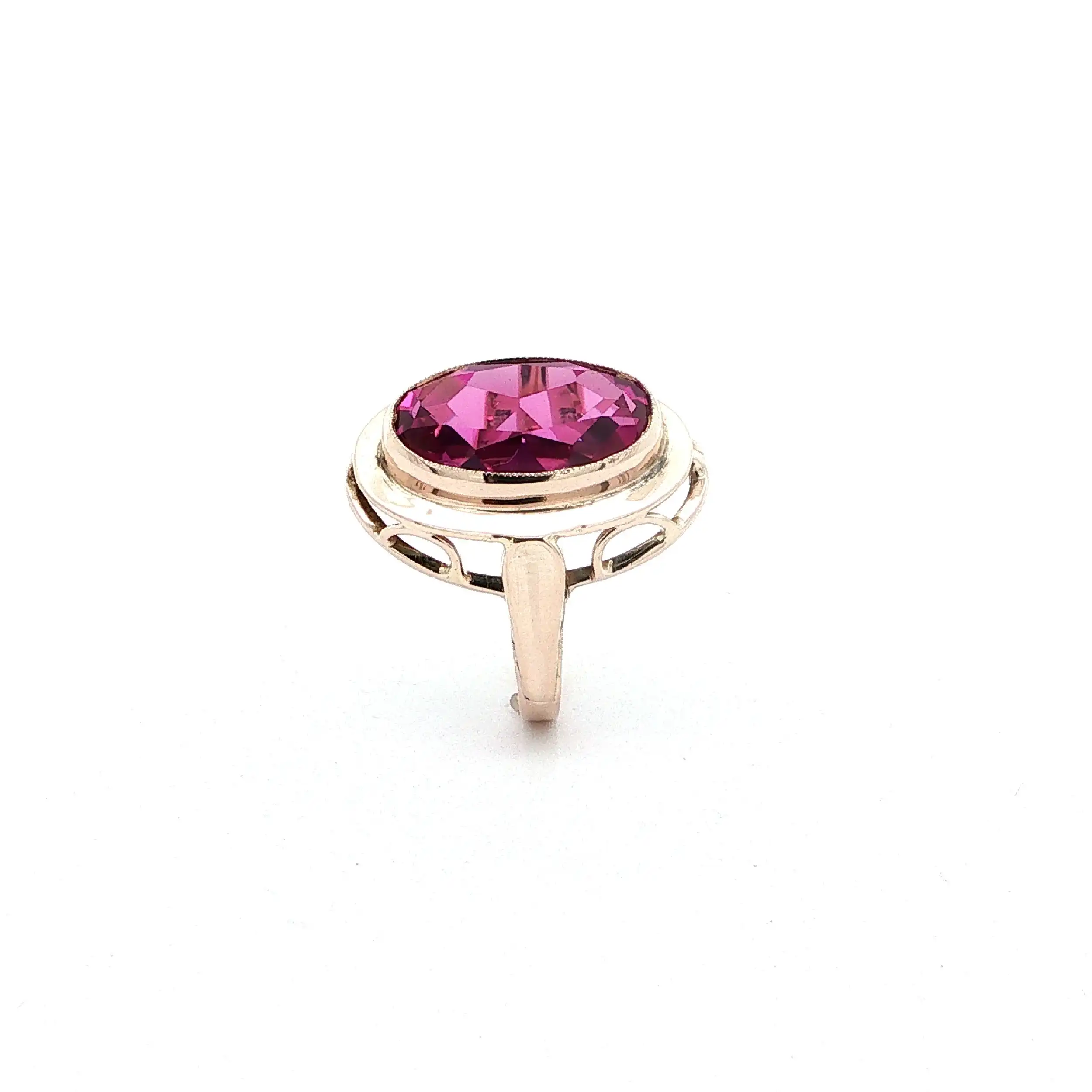 Ring Roségold mit pinkem Korund Ring Roségold mit pinkem Korund
