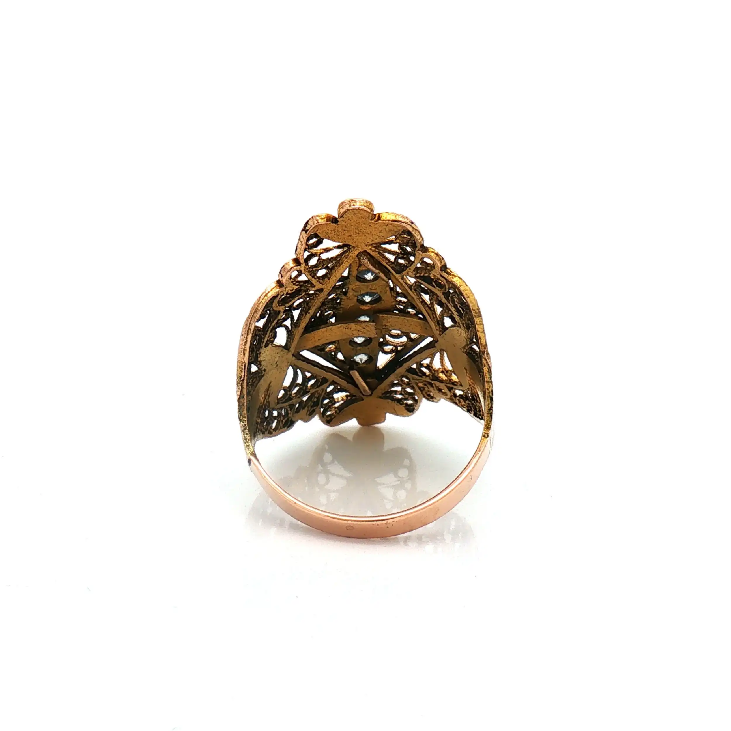 Ring Gelbgold mit Zirkonia Ring Gelbgold mit Zirkonia