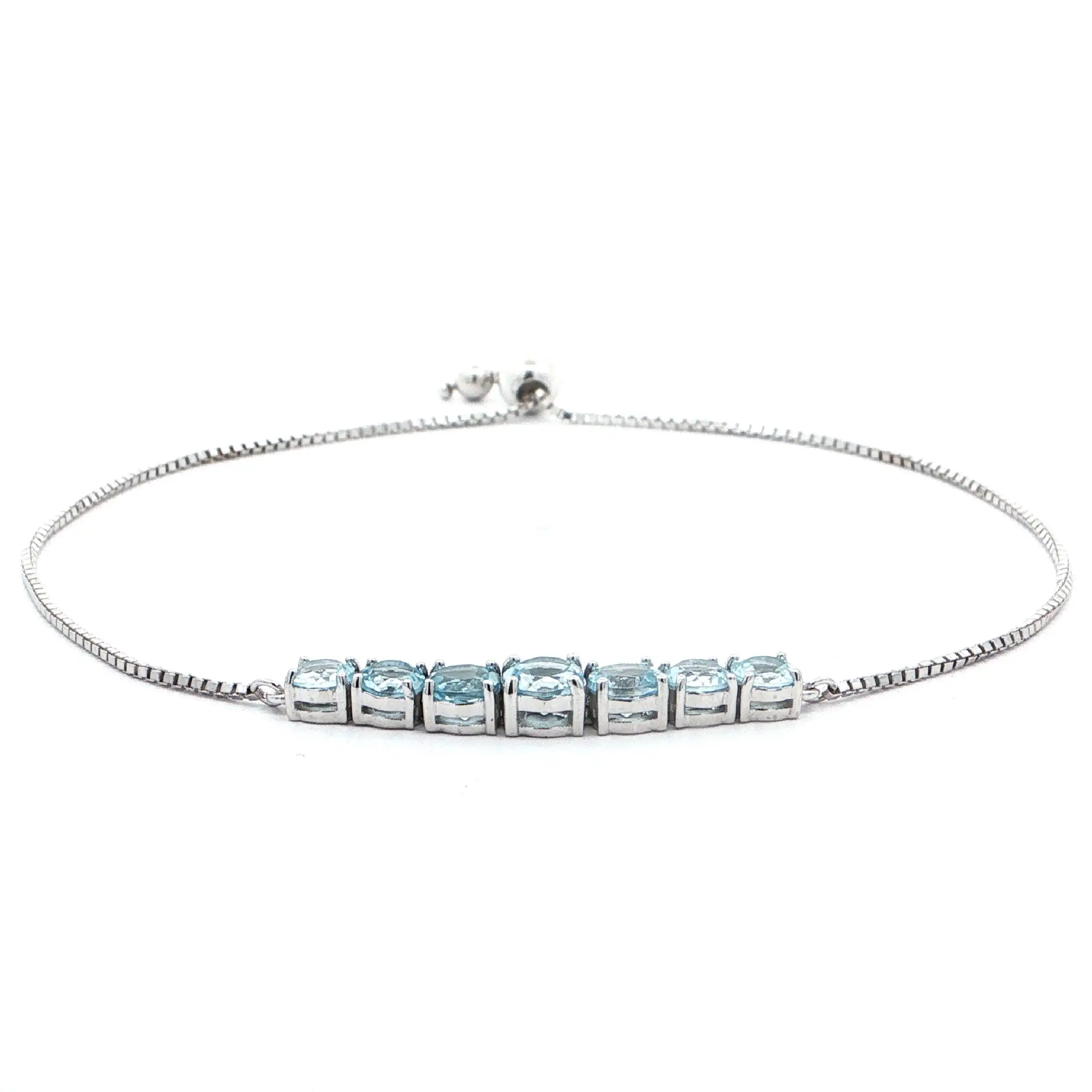 Armband Silber mit Topase