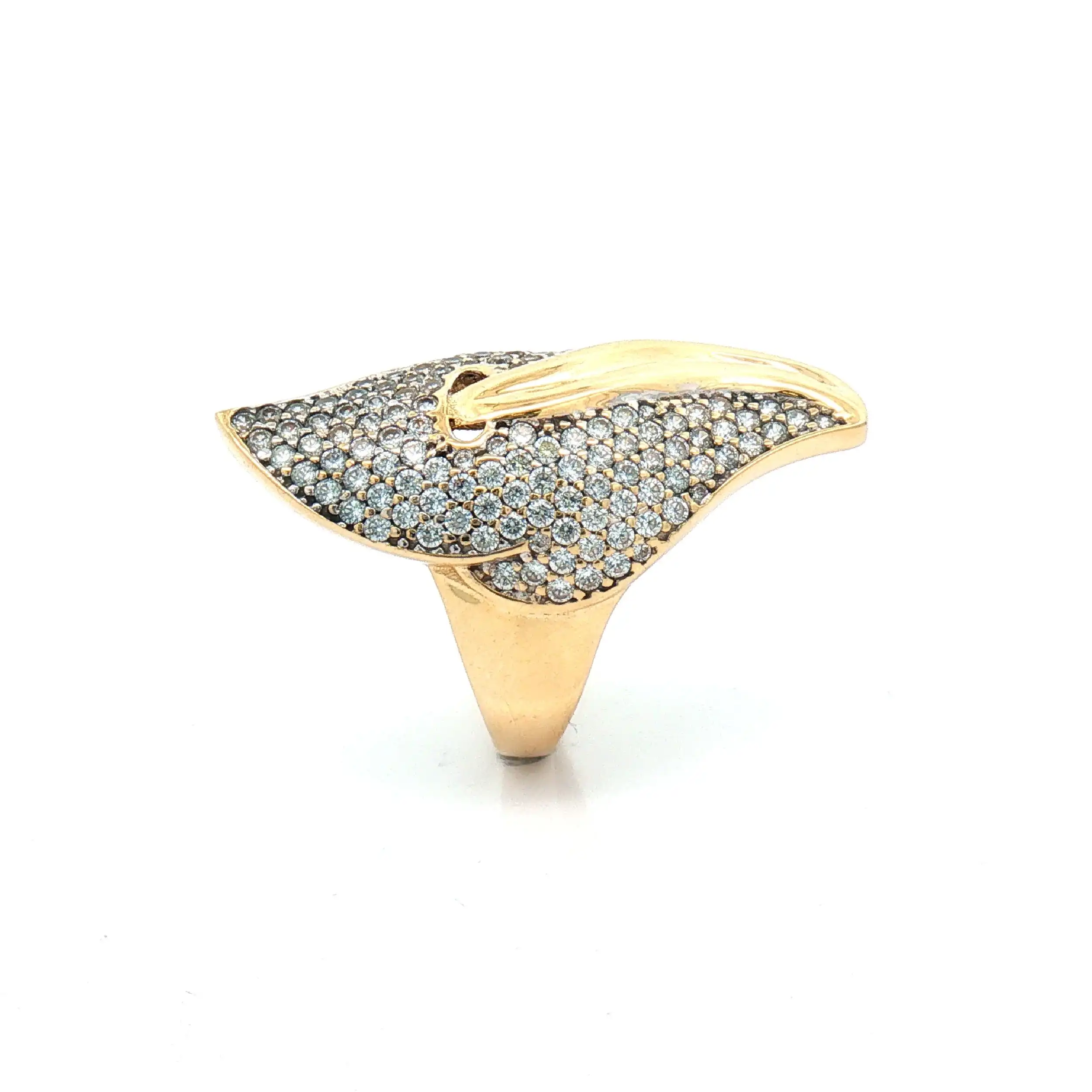 Ring Gelbgold mit Zirkonia