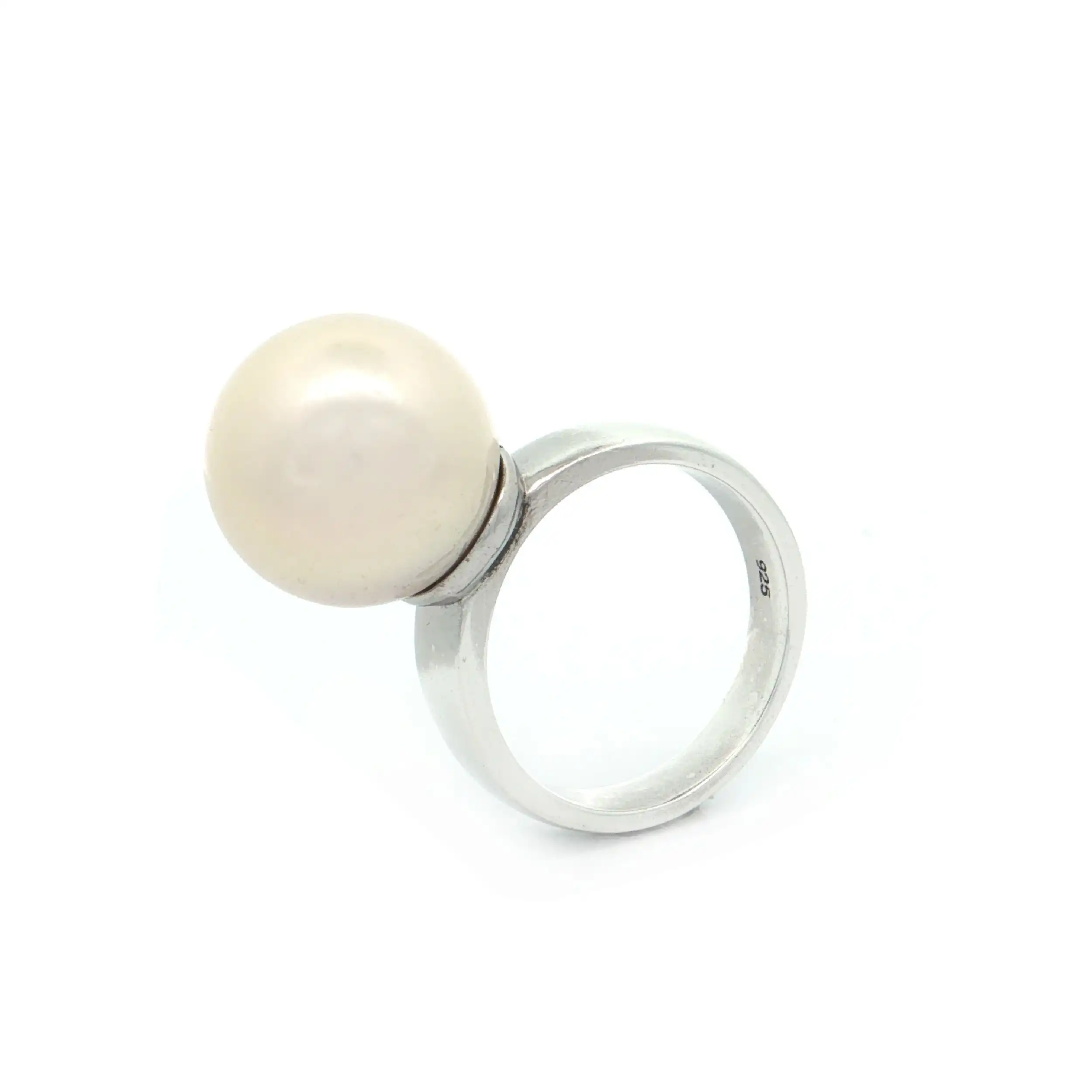 Ring Silber mit Perle Ring Silber mit Perle