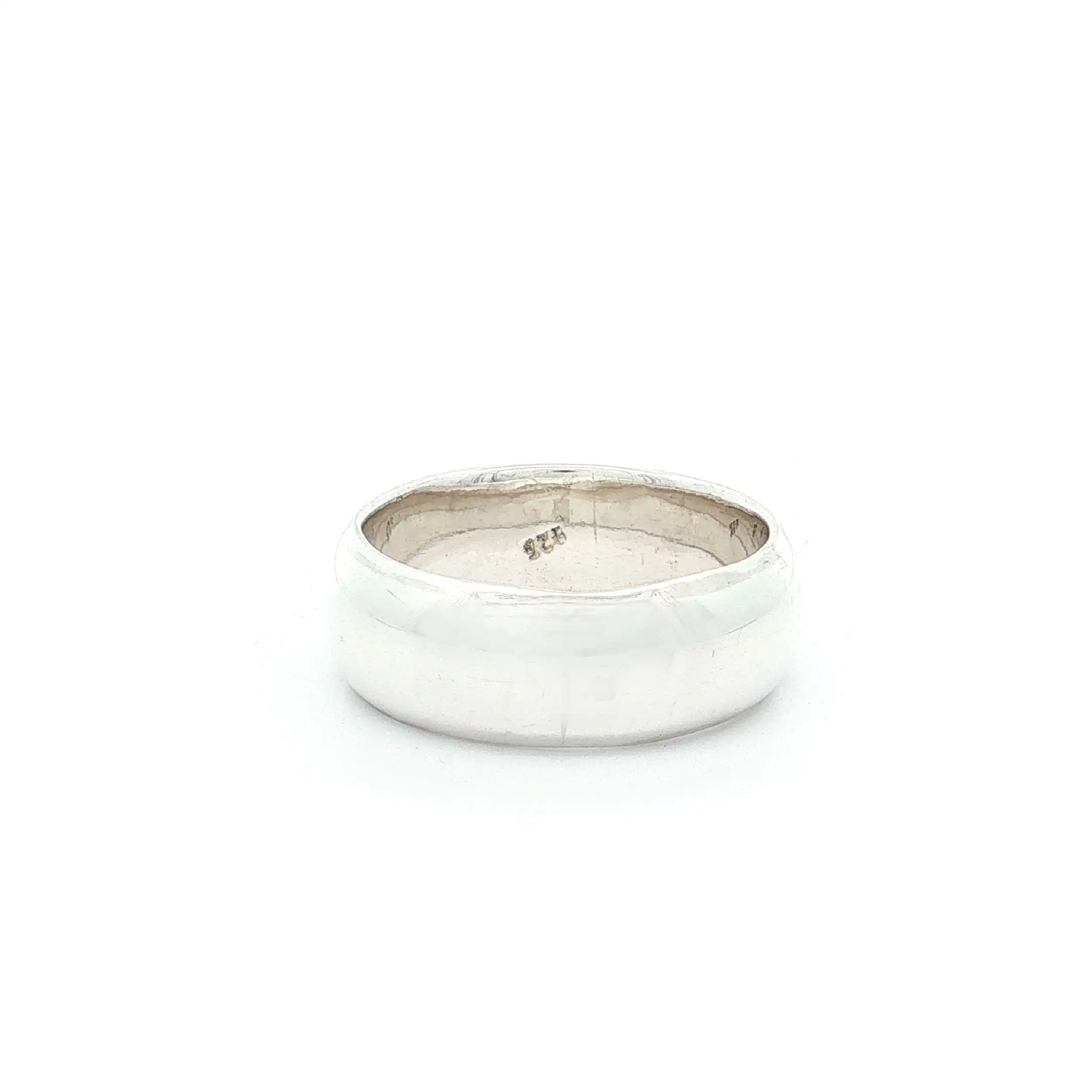 Silberring breit