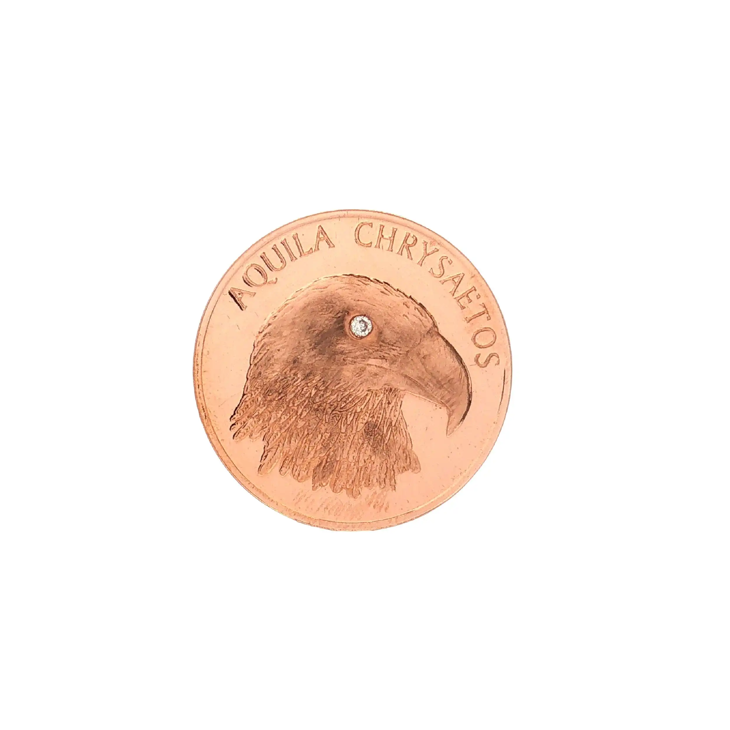 Münze Rotgold Türkei 50.000.000 Lira Steinadler mit Diamant Münze Rotgold Türkei 50.000.000 Lira Steinadler mit Diamant