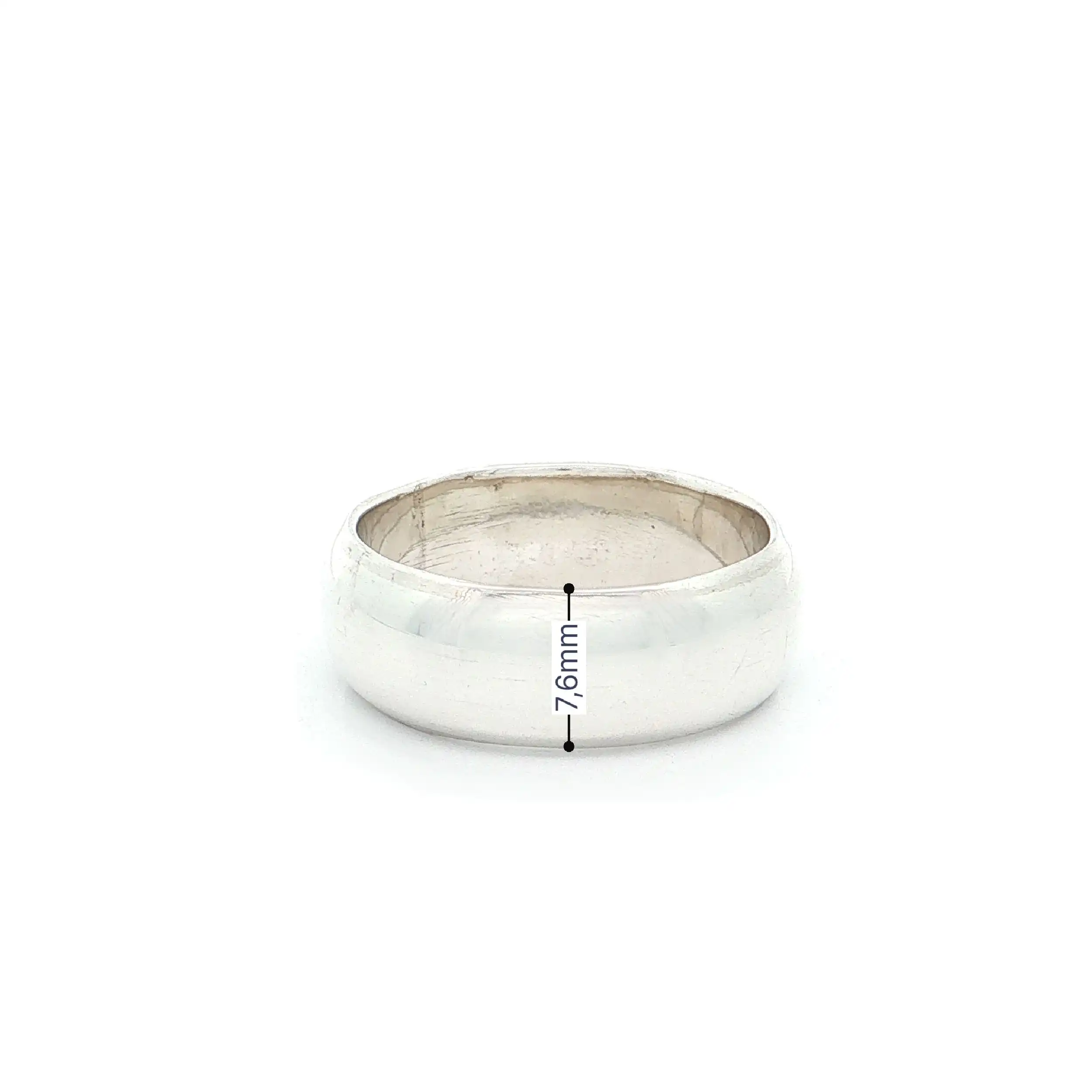 Silberring breit