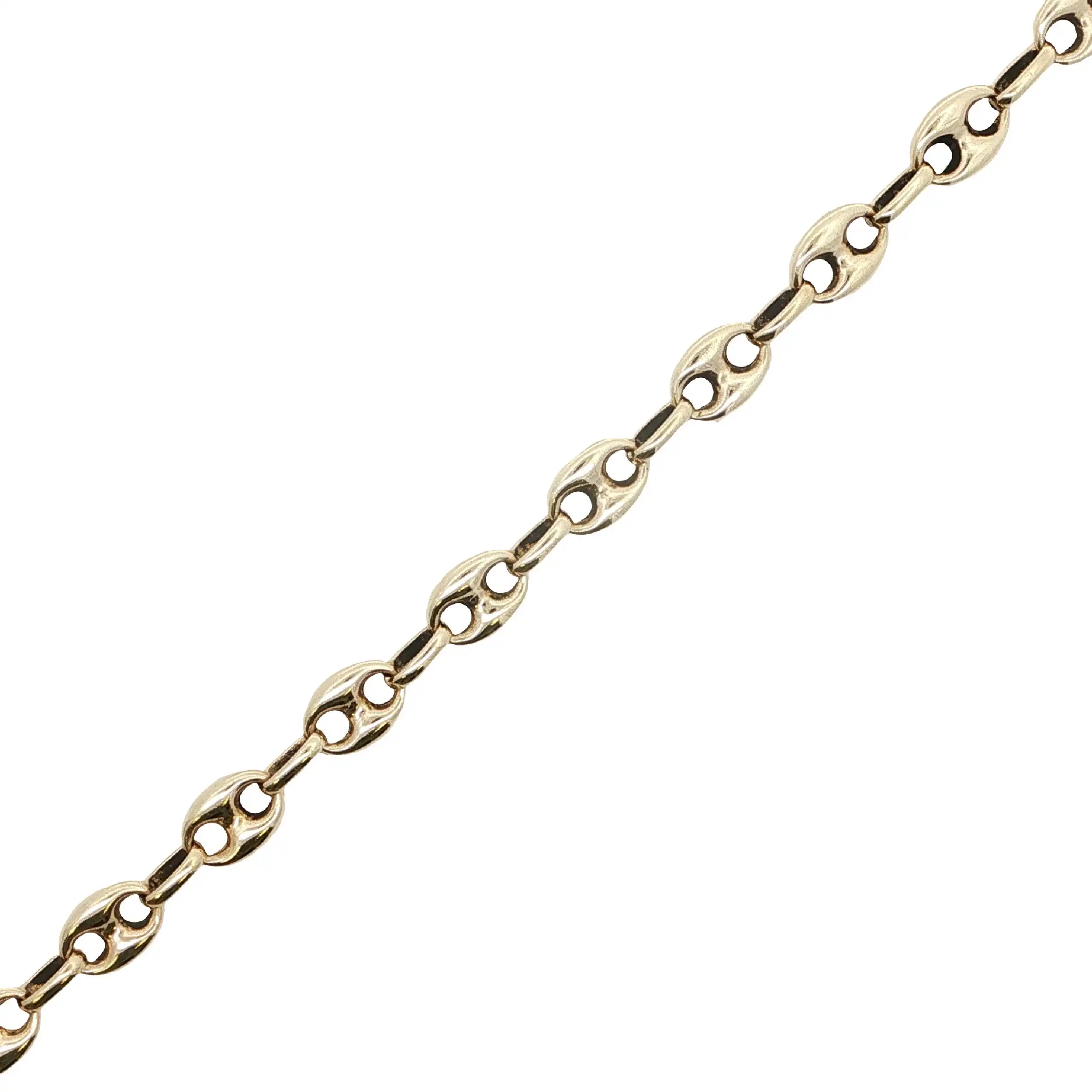 Bohnenarmband Gelbgold Bohnenarmband Gelbgold