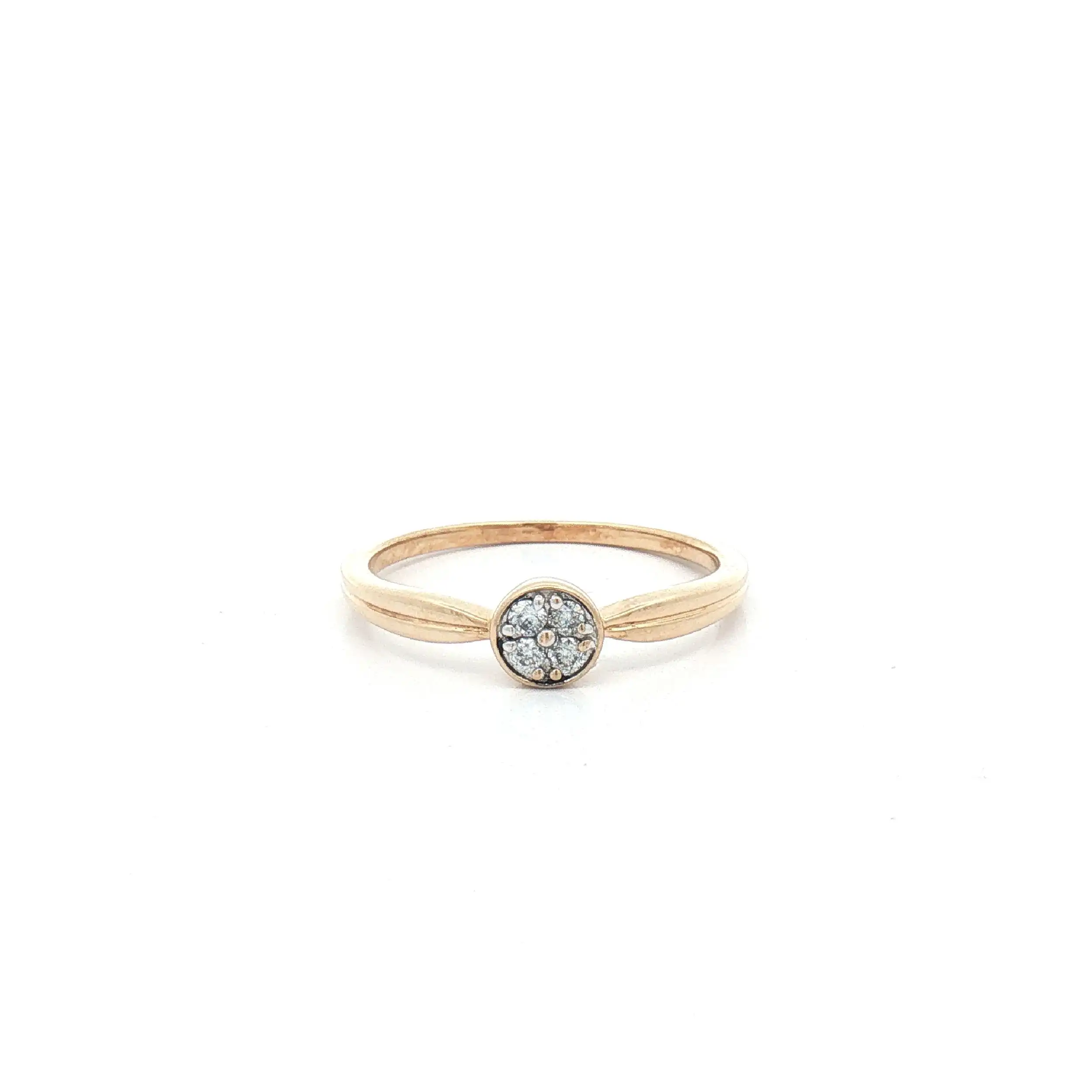 Ring Gelbgold mit Brillanten