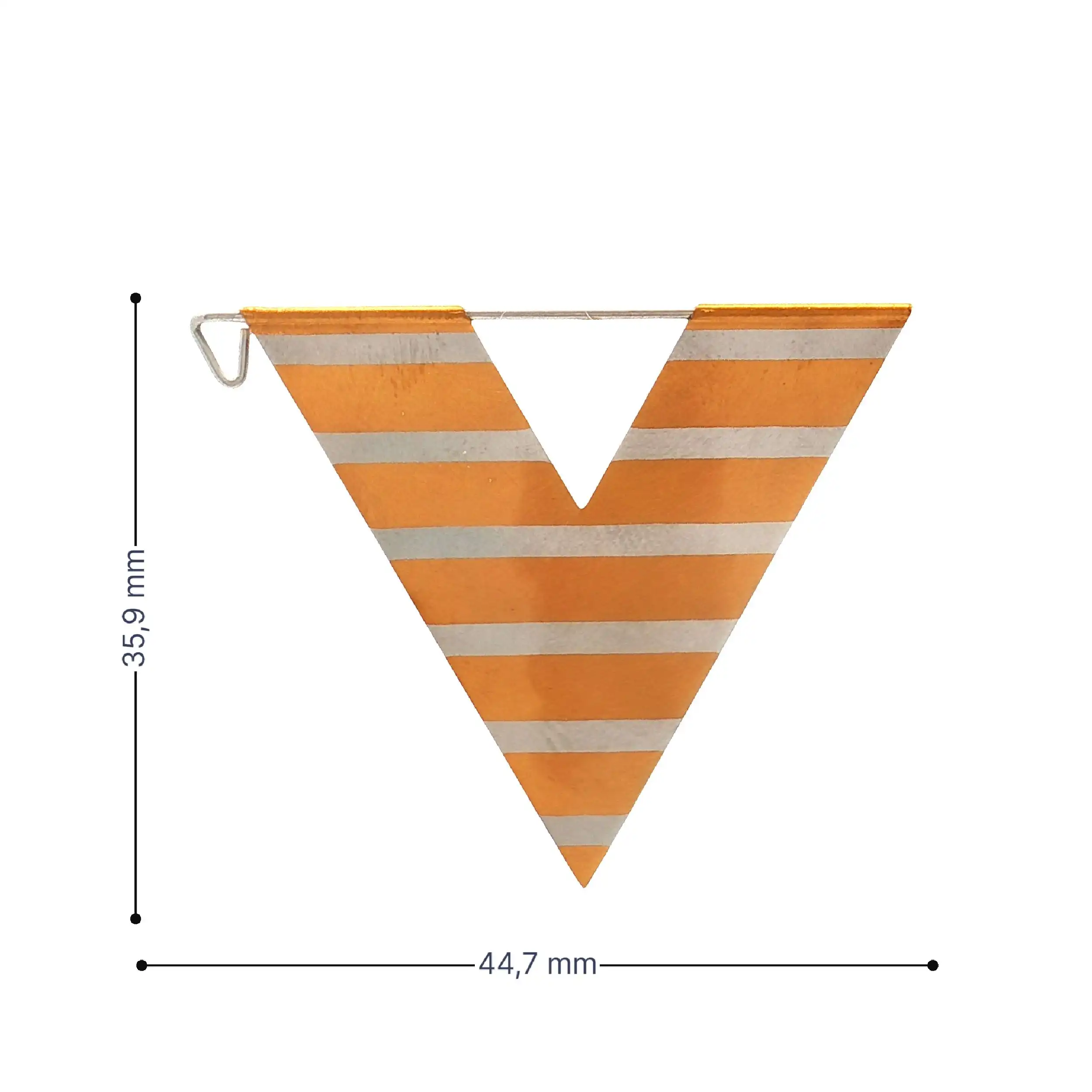 Nadel Bicolor Niessing Dreieck Nadel Bicolor Niessing Dreieck