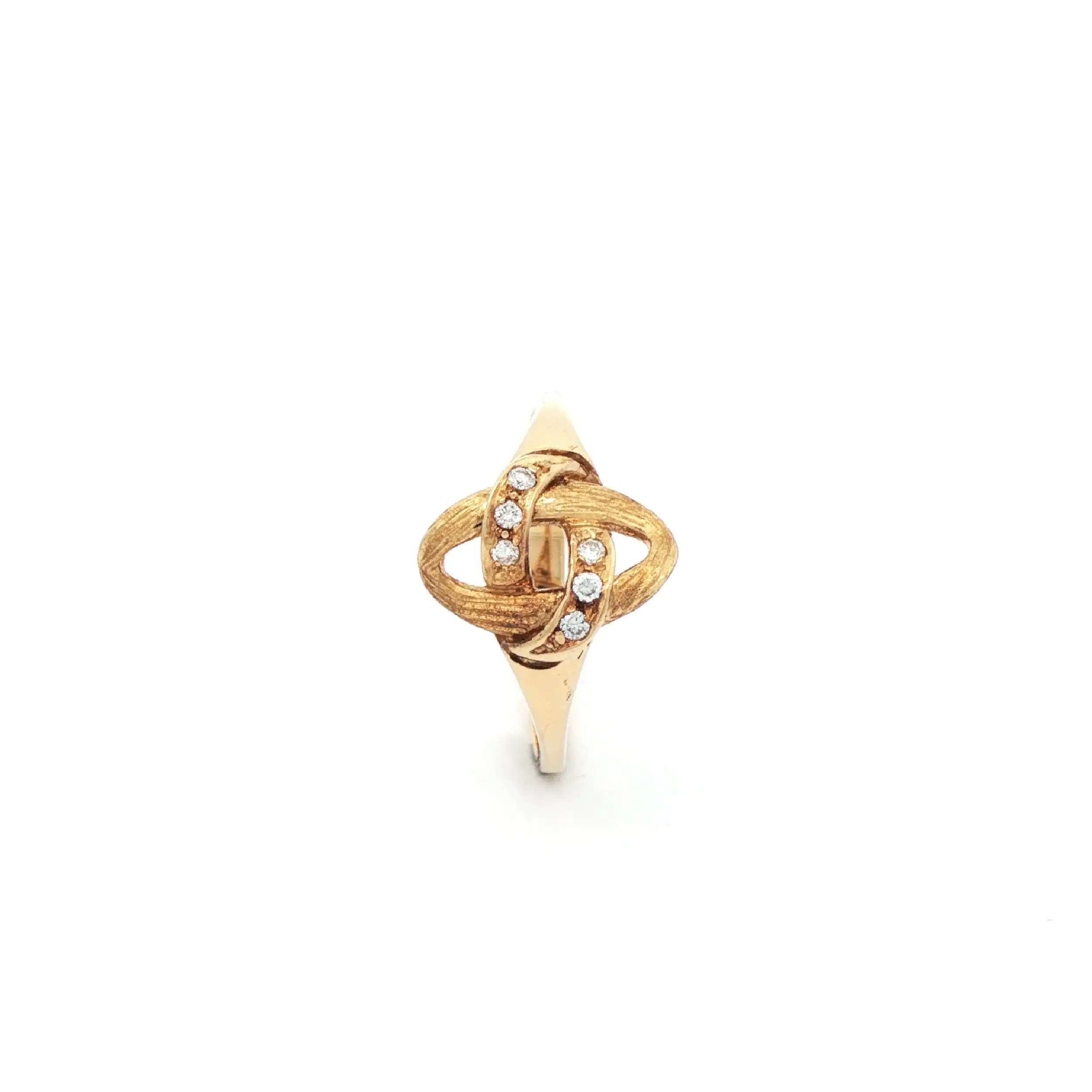 Ring Gelbgold mit Brillanten Ring Gelbgold mit Brillanten