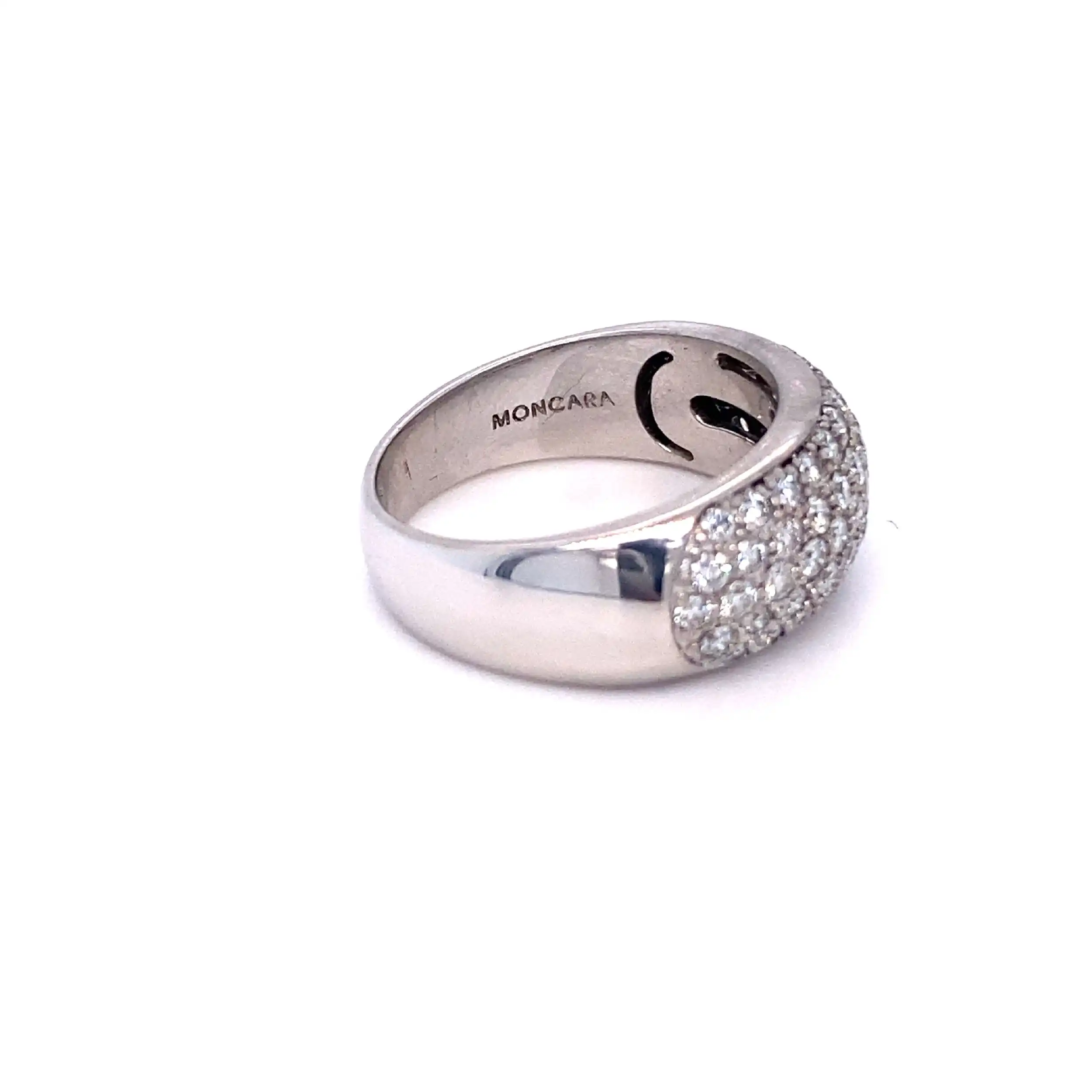 Ring Weißgold von Moncara mit Brillanten Ring Weißgold von Moncara mit Brillanten