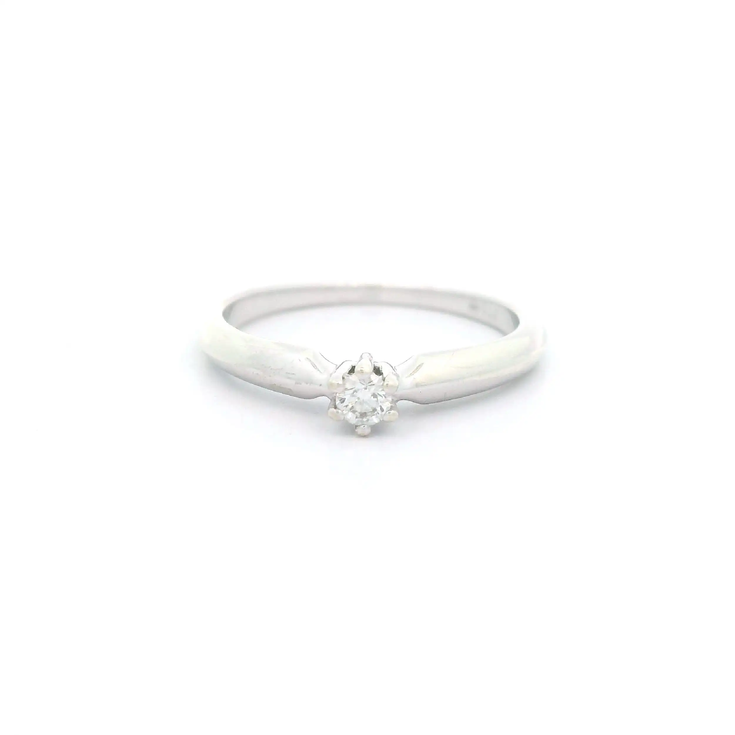 Ring Weißgold mit Brillant Christ Ring Weißgold mit Brillant Christ