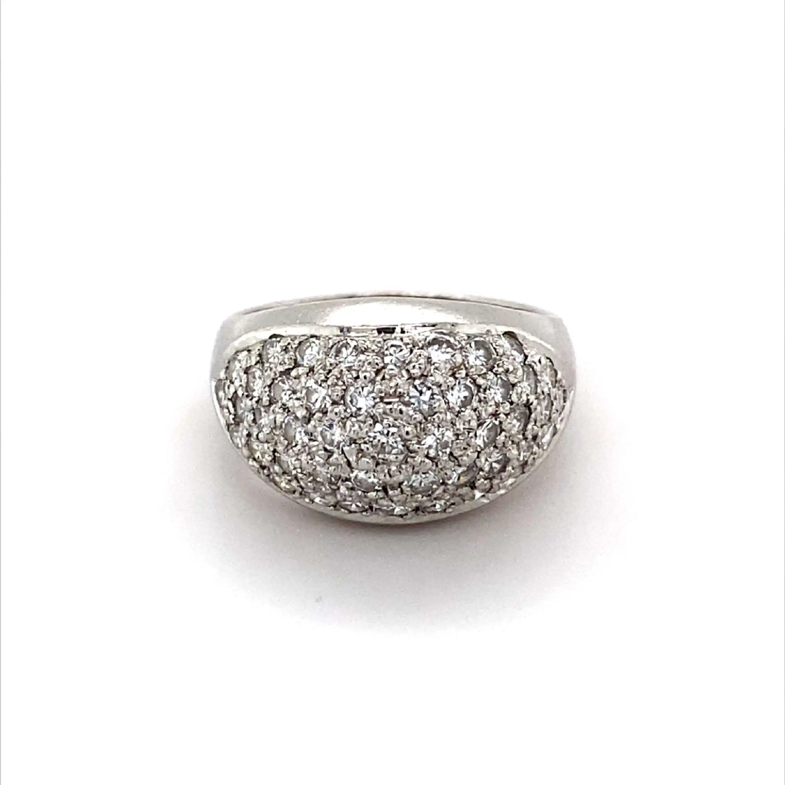 Ring Weißgold mit Brillanten Ring Weißgold mit Brillanten