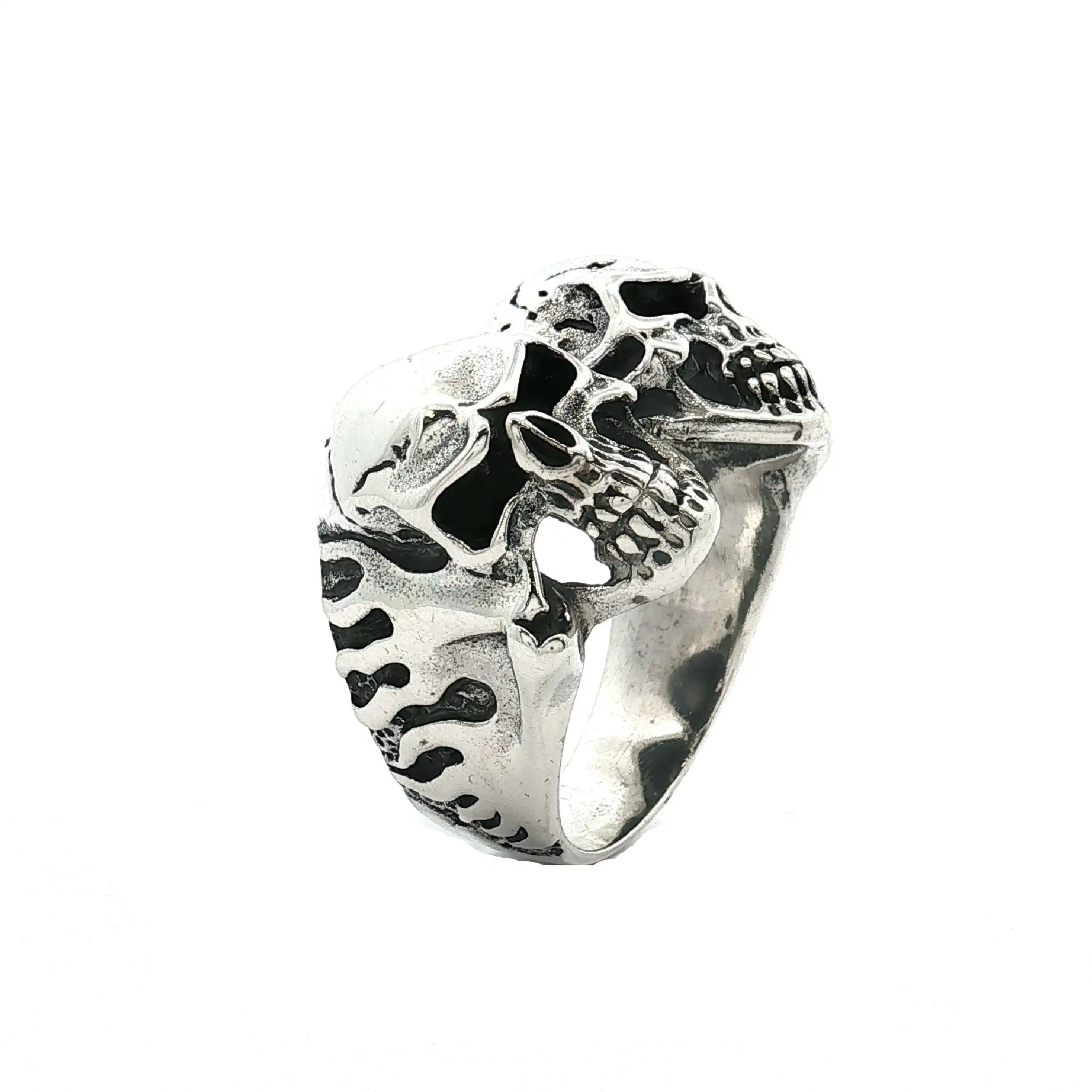 Ring Silber Totenkopf Ring Silber Totenkopf