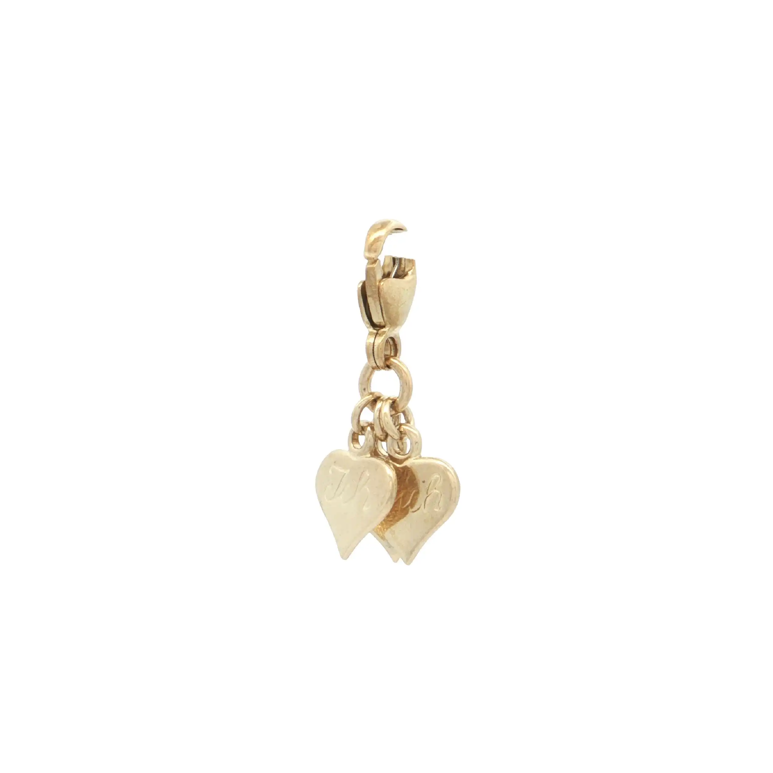 Anhänger/Charm Gelbgold "Ich liebe Dich"